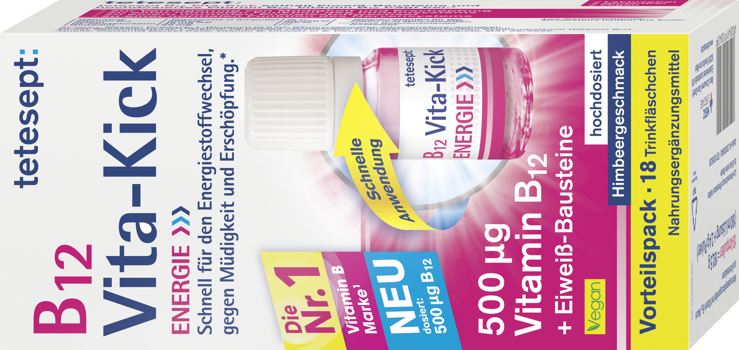 قوارير شرب فيتامين ب12 فيتا-كيك 4