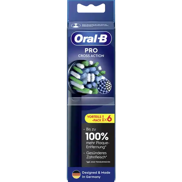 رؤوس فرشاة برو كروس أكشن السوداء