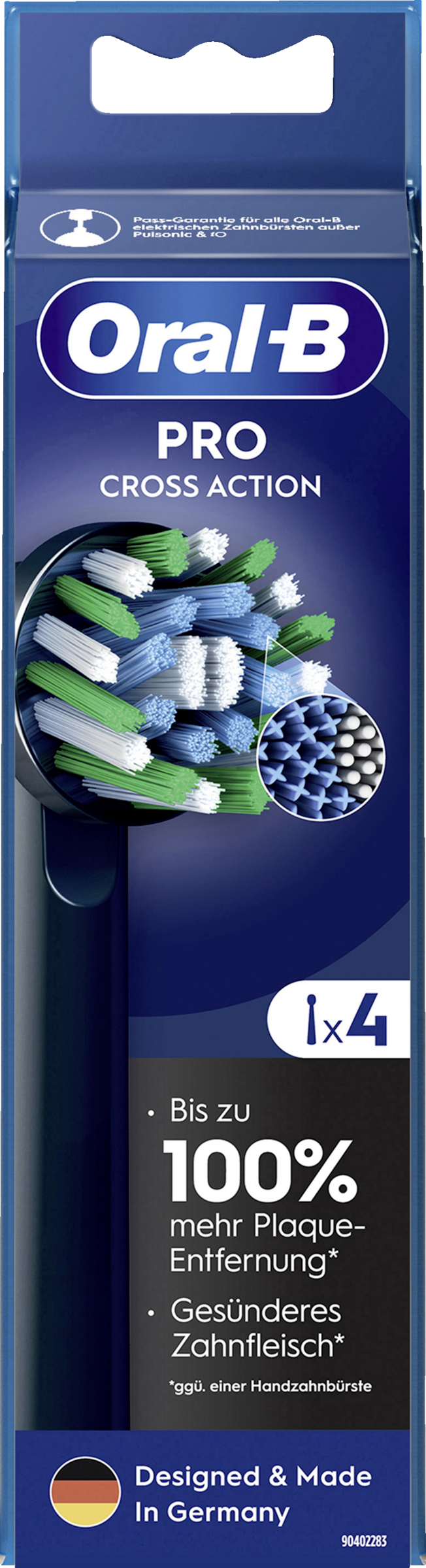 رؤوس فرشاة برو كروس أكشن السوداء