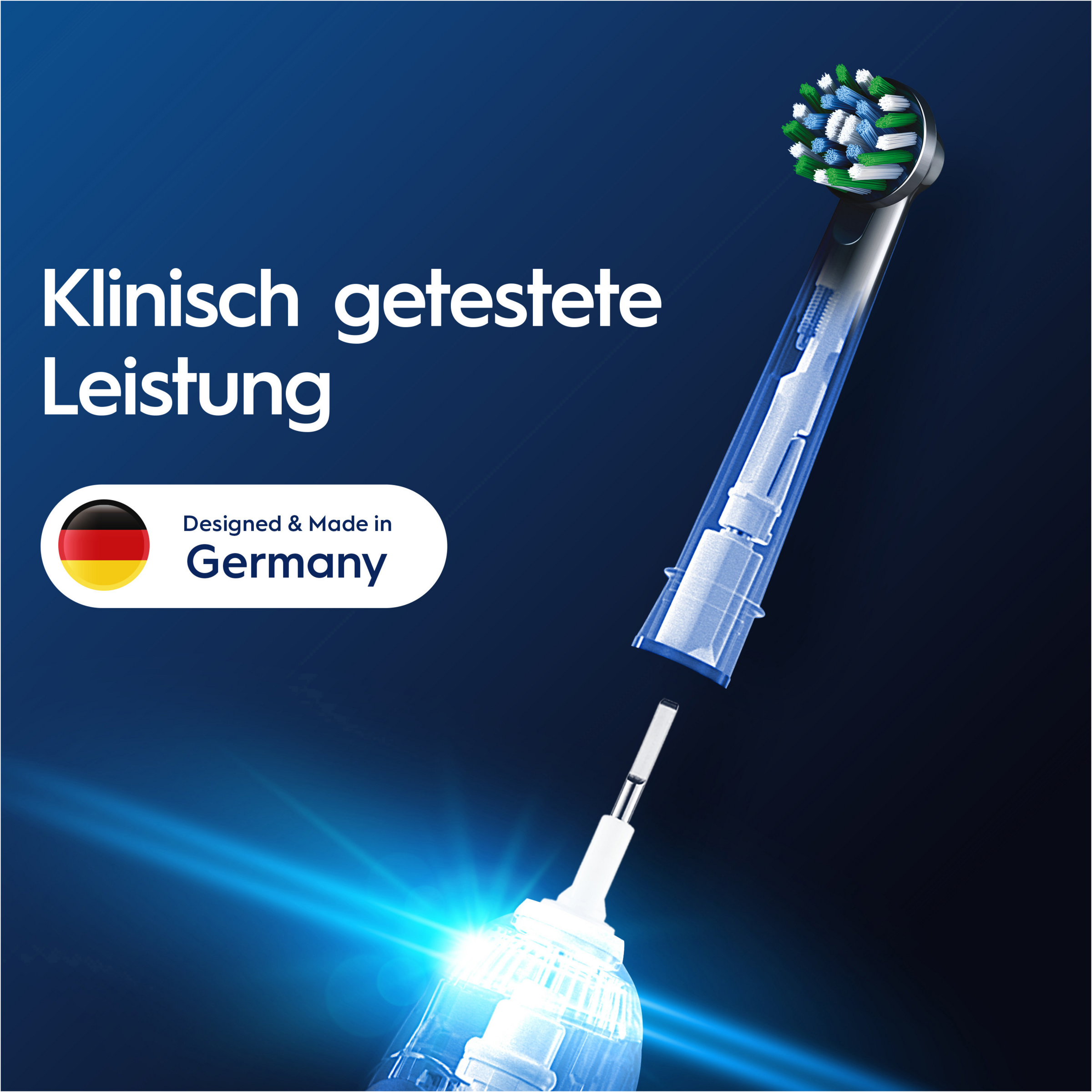 رؤوس فرشاة برو كروس أكشن السوداء 4