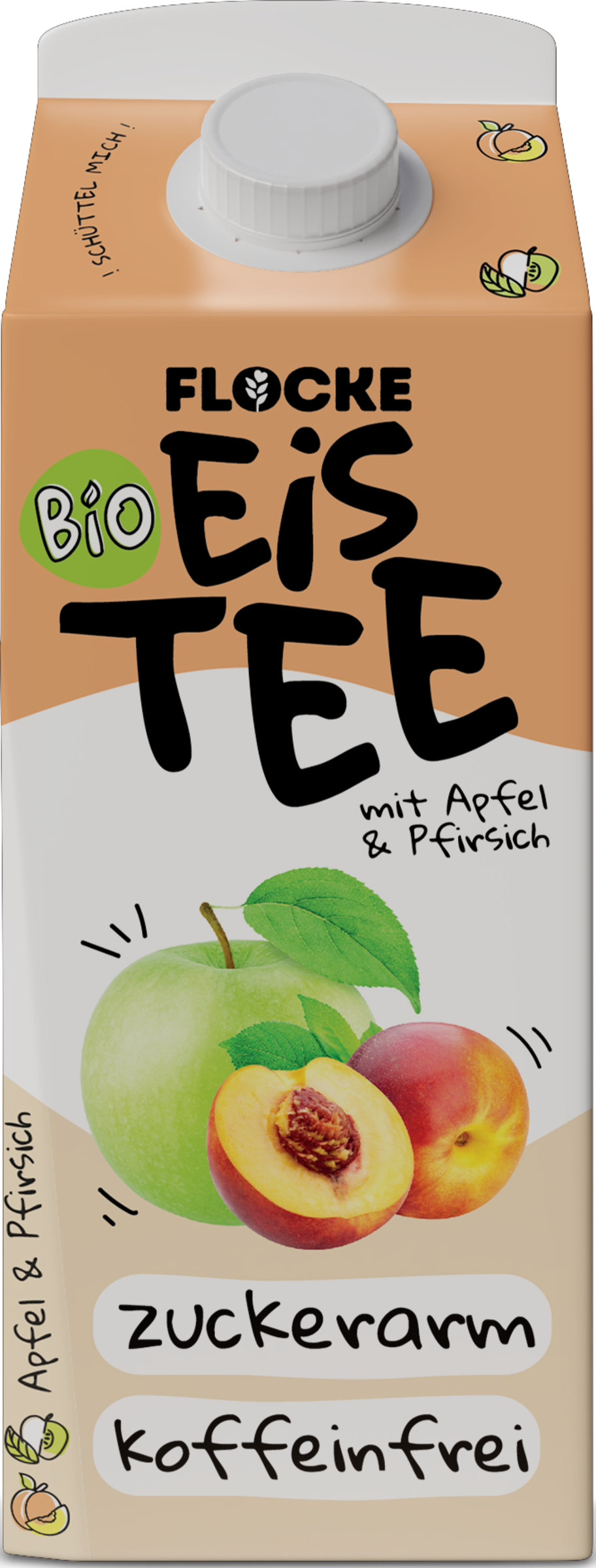 Flocke Bio Eistee mit Apfel &amp; Pfirsich online kaufen | rossmann.de