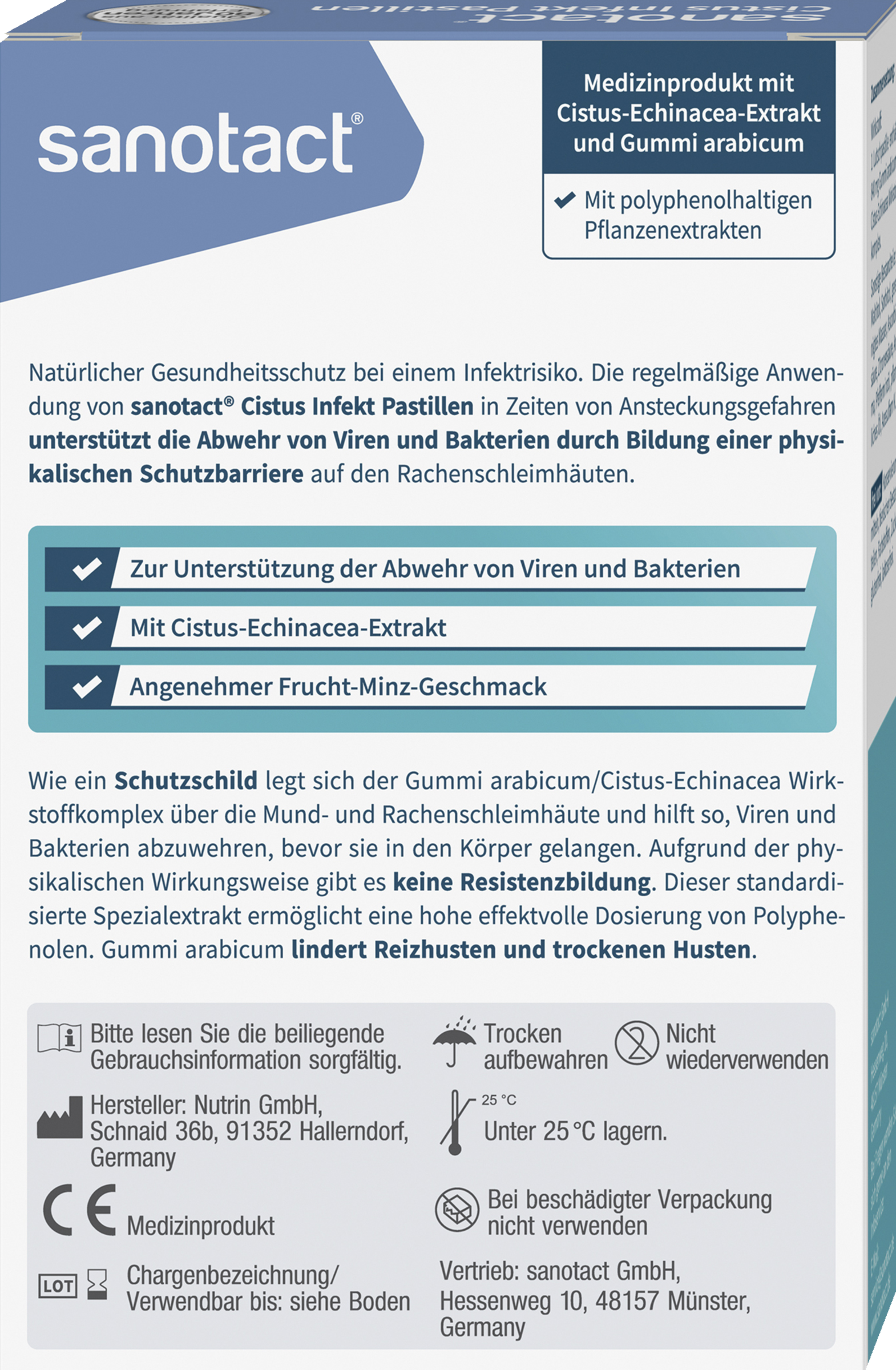 أقراص سيستوس إنفكت خالية من السكر 4