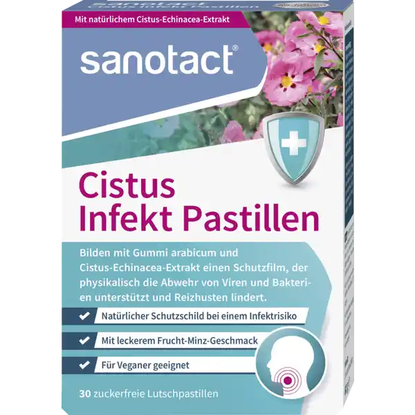 sanotact® Cistus Infekt Pastillen zuckerfrei online kaufen | rossmann.de