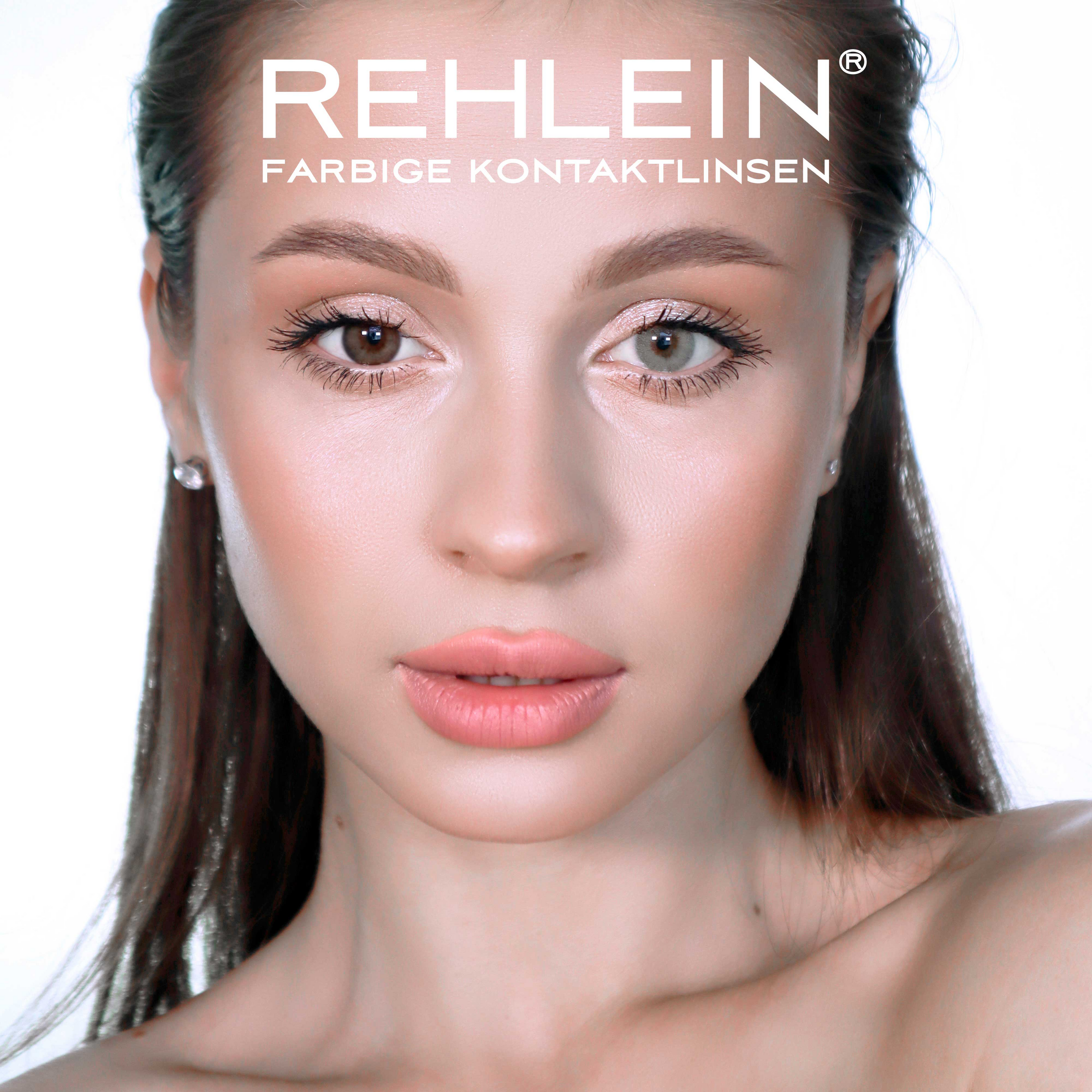 عدسات تجميلية فضية رمادية 4