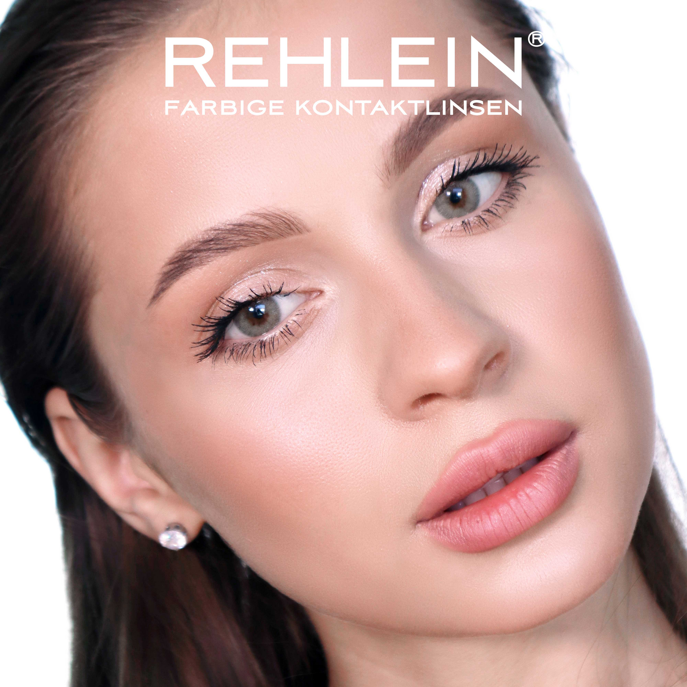 عدسات تجميلية فضية رمادية 6