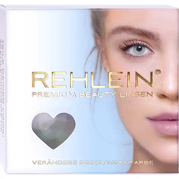 عدسات تجميل رمادية جليدية