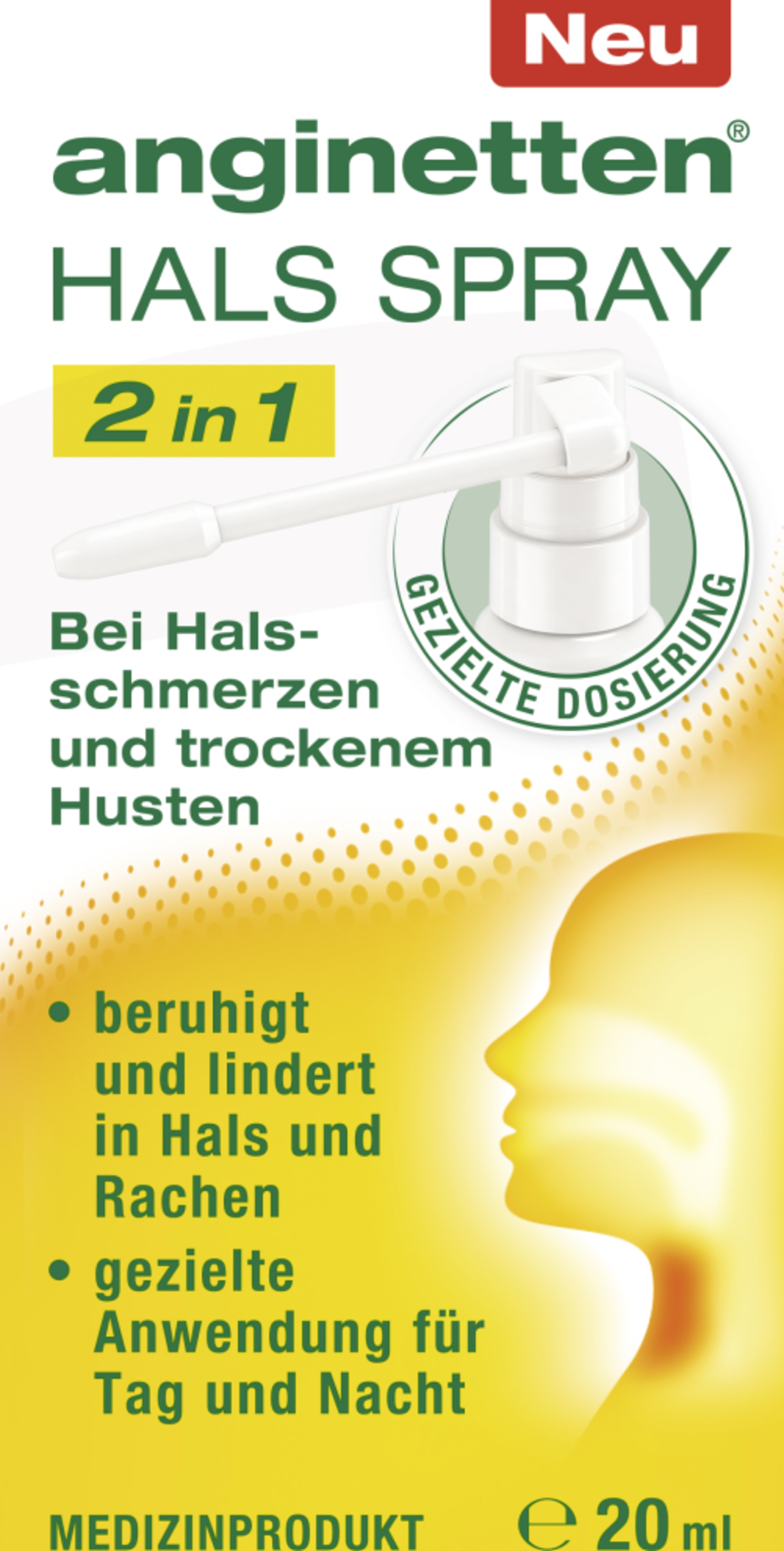 anginetten anginetten Hals Spray 2in1