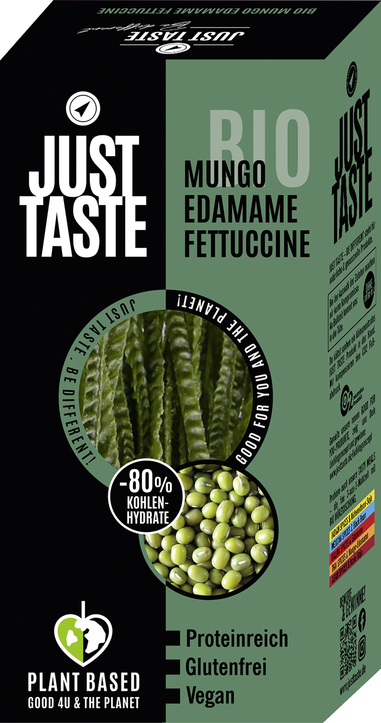 Just Taste Bio Mungo Edamame Fettuccine online kaufen rossmann.de