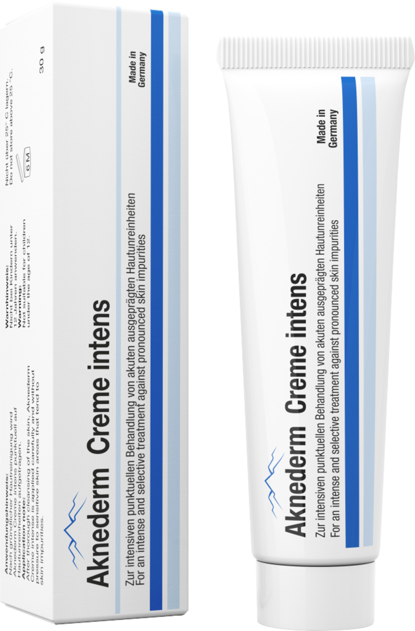 Aknederm Creme zur Behandlung von Hautunreinheiten