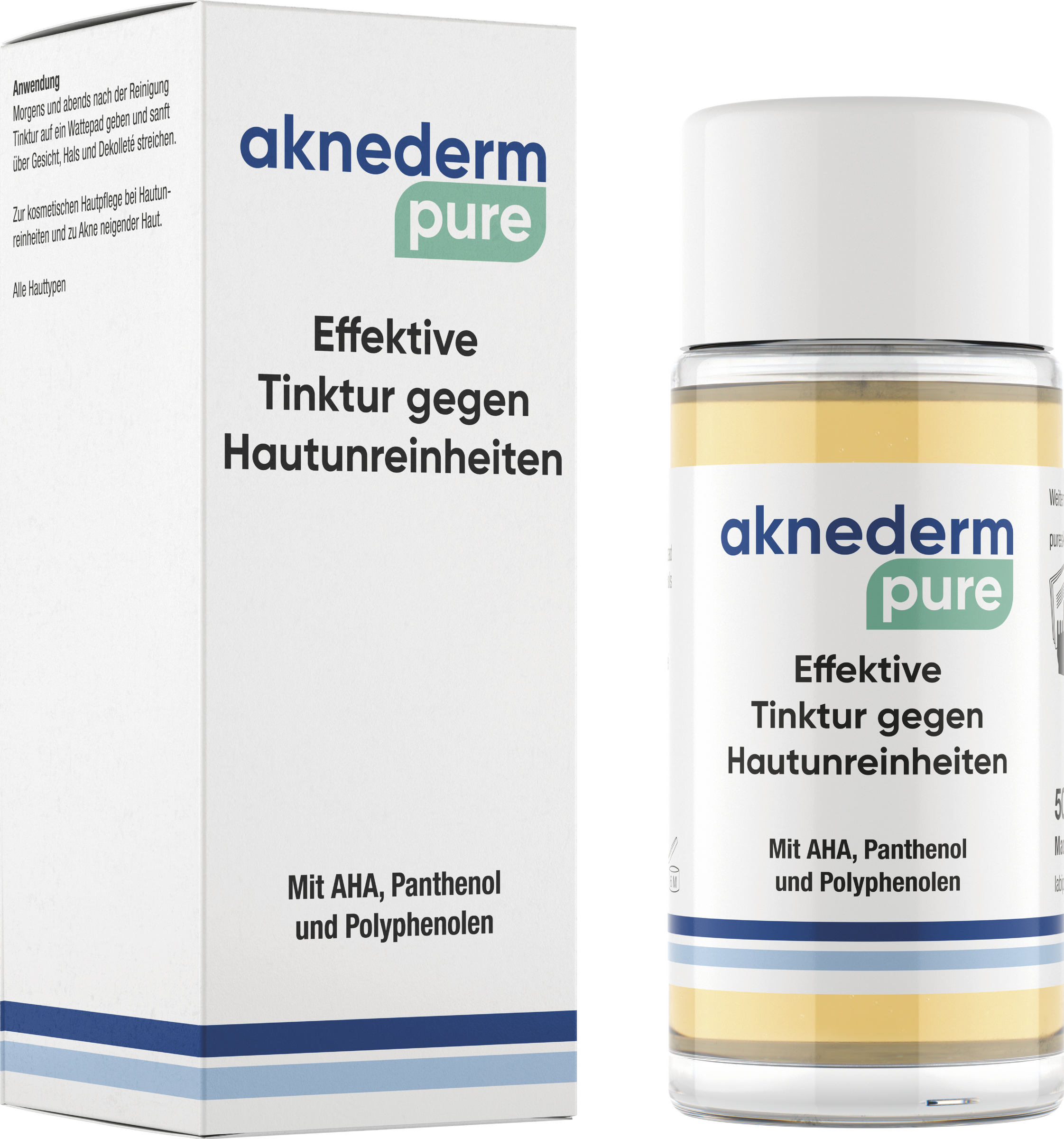 Aknederm pure Tinktur gegen Hautunreinheiten
