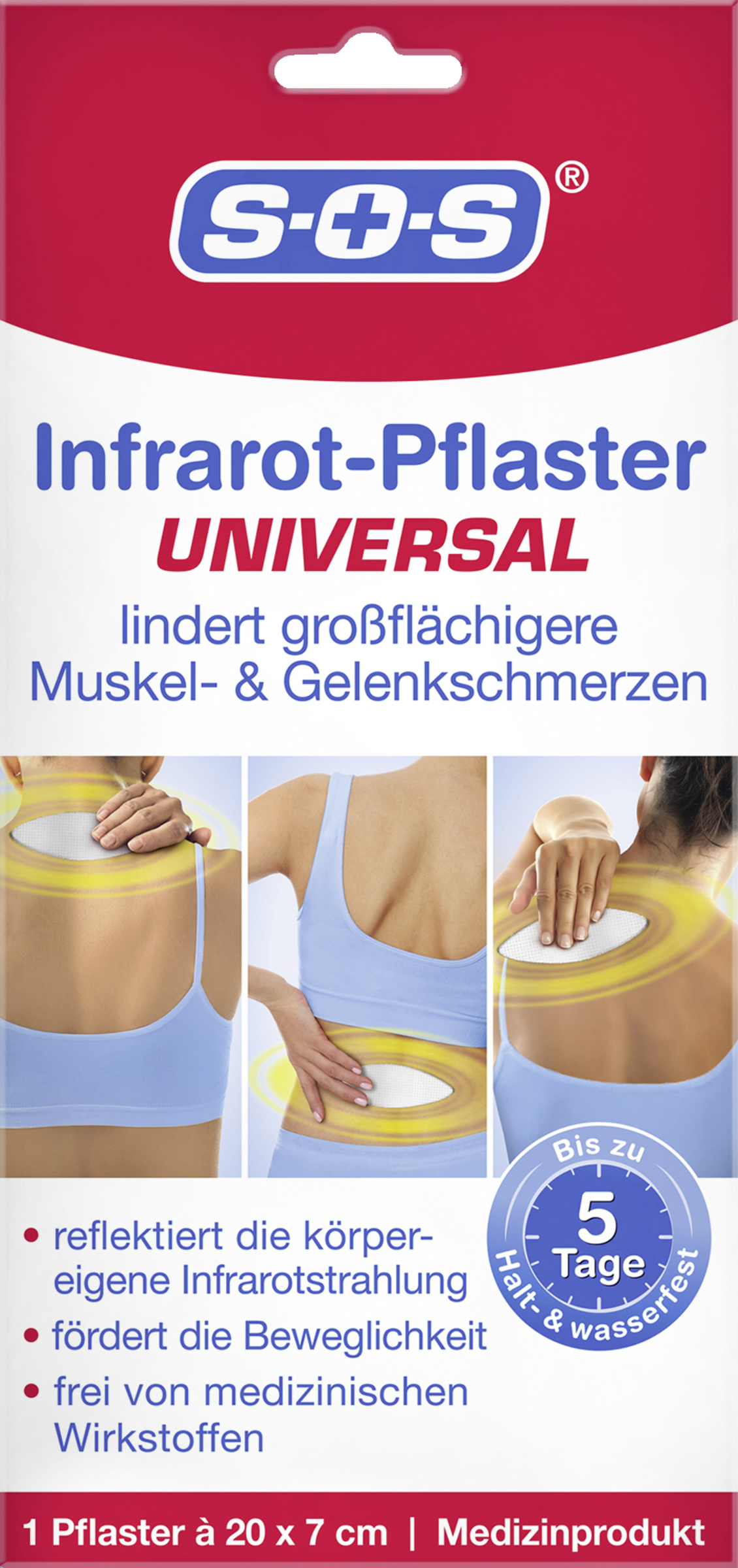 SOS Infrarot-Pflaster Universal