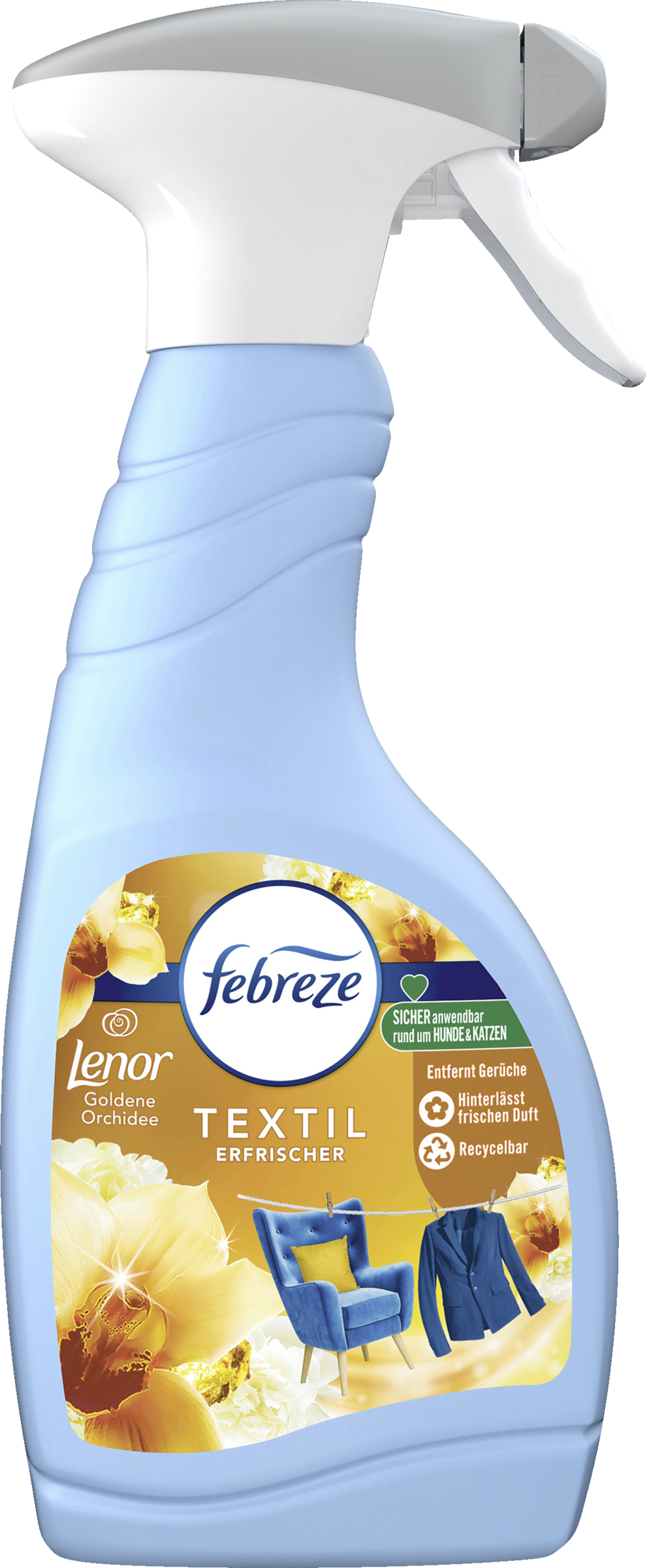 febreze Textilerfrischer Lenor Goldene Orchidee