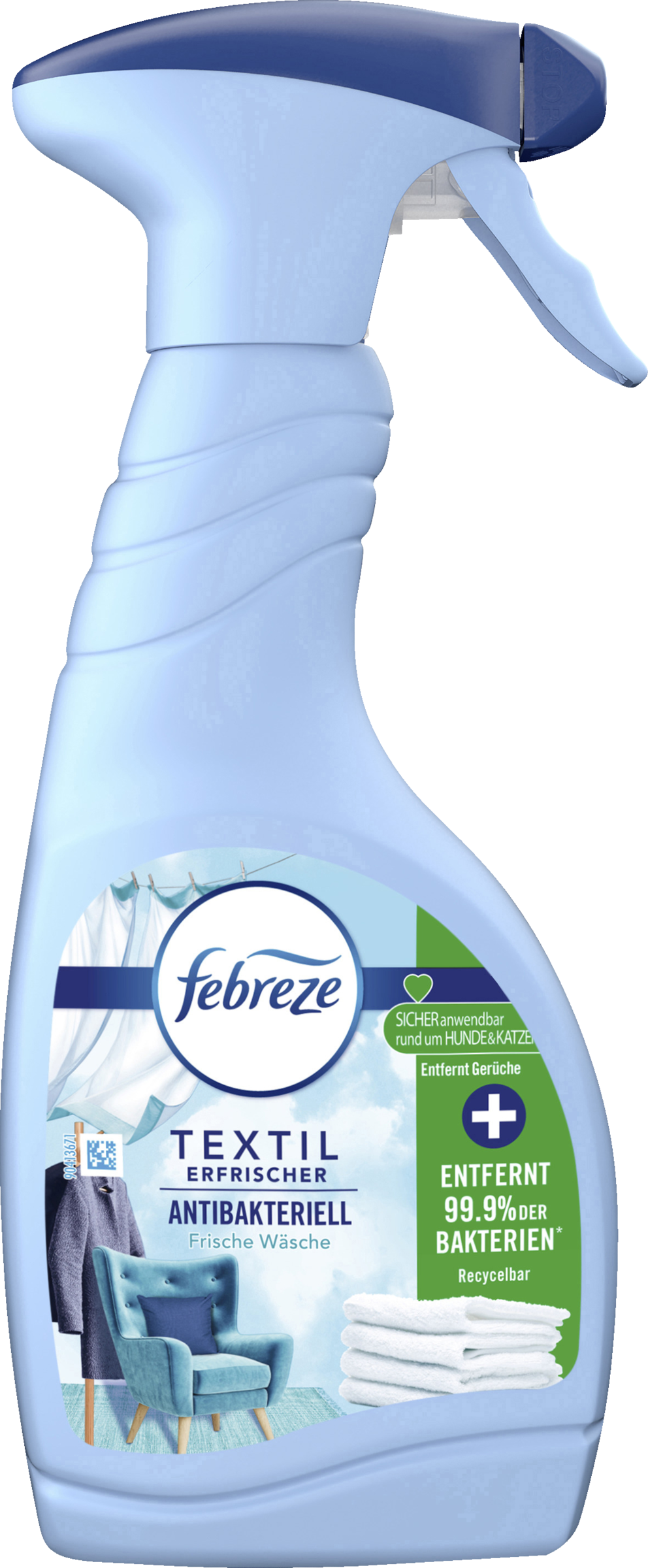 febreze Textilerfrischer Antibakteriell Frische Wäsche