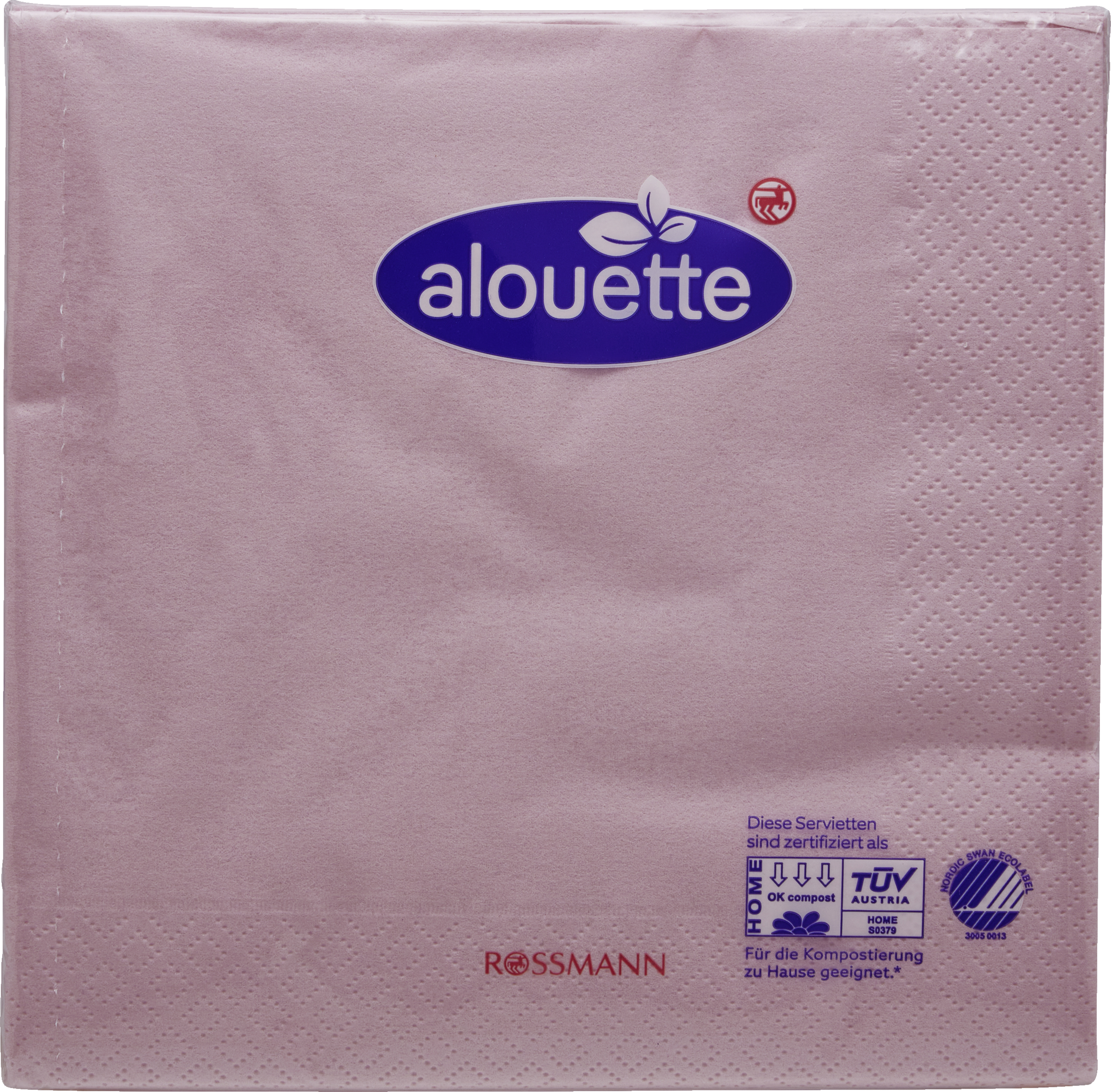 alouette Serviette rose