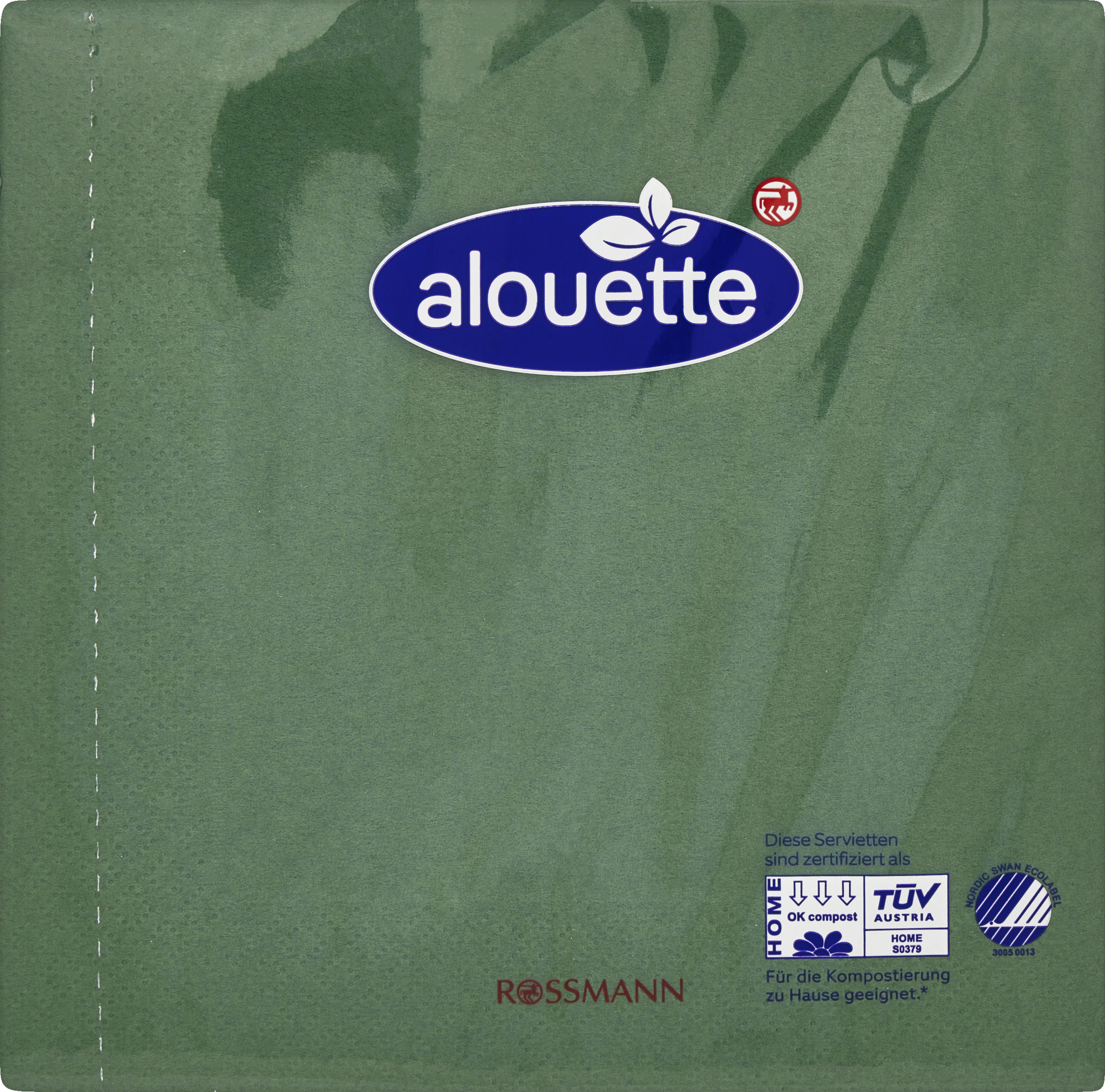 alouette Serviette jägergrün