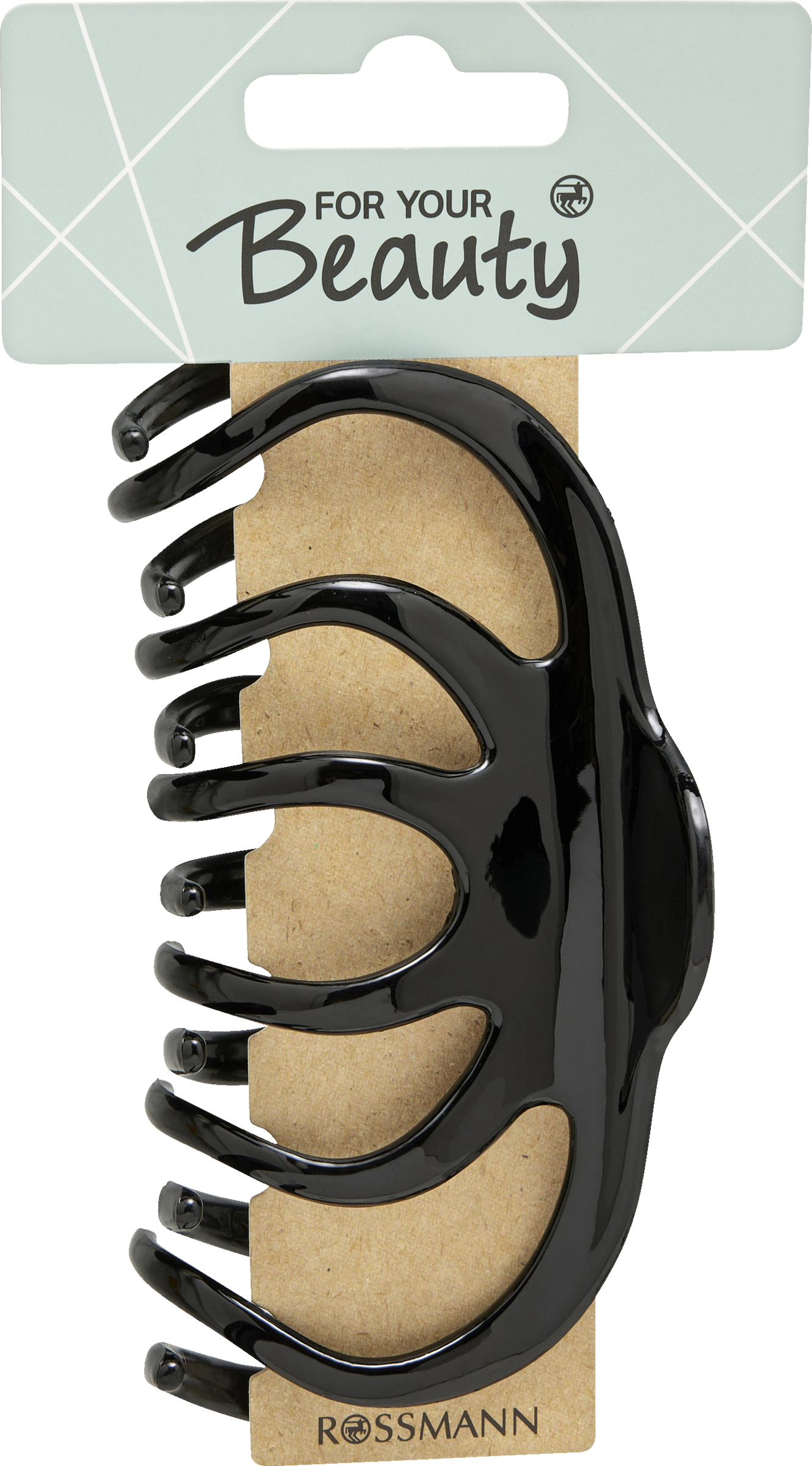 FOR YOUR Beauty Haarspange Schwarz/Havanna