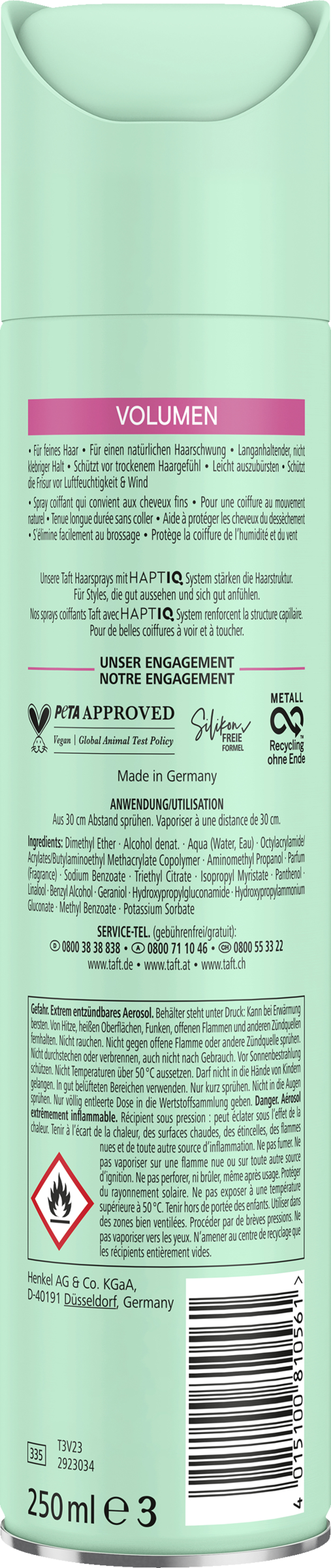 Taft Haarspray Volumen feines Haar online kaufen rossmann.de