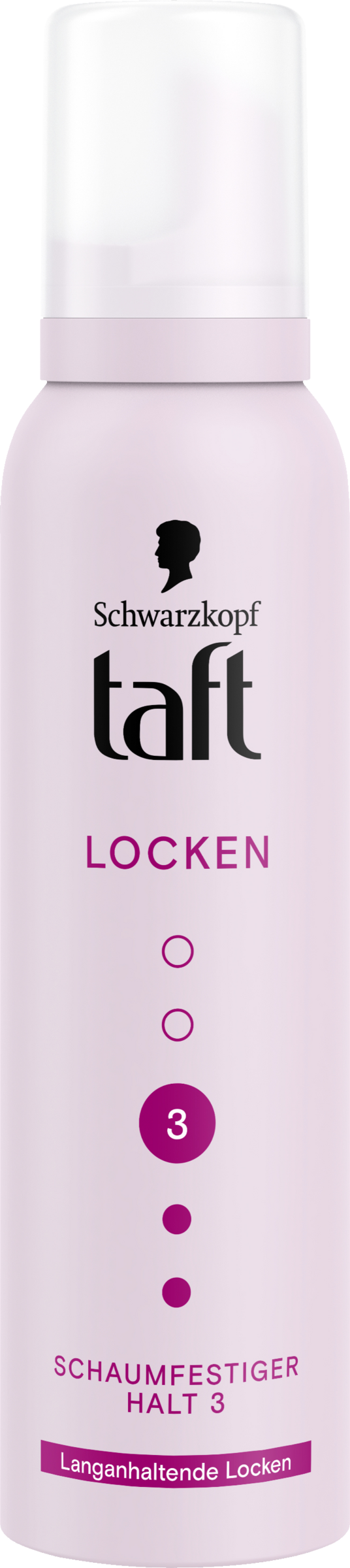 Locken Schaumfestiger, Haltegrad 3, Anti-Frizz, vegan, silikonfrei, Hitzeschutz, 150 ml