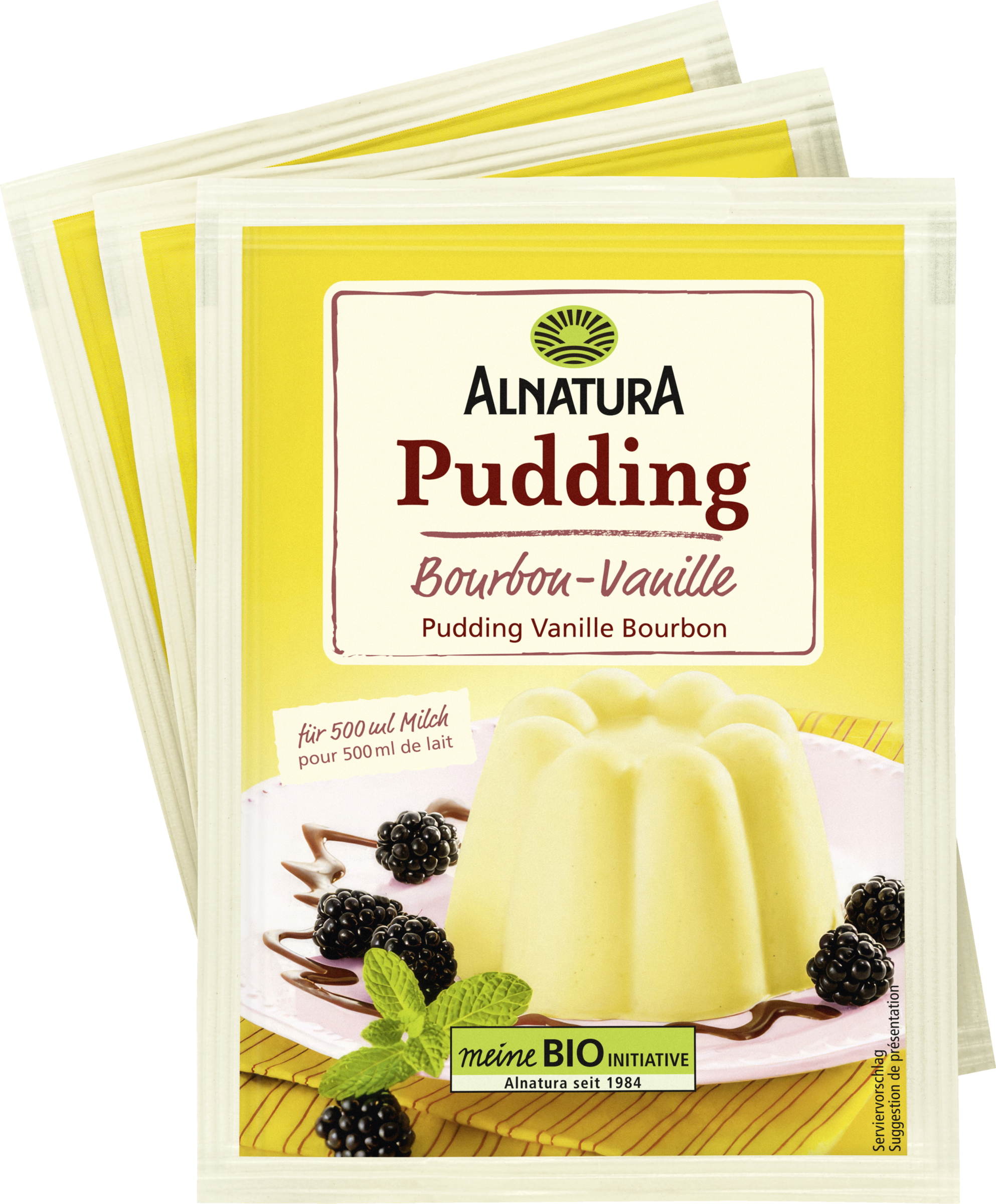 Alnatura Bio Pudding Bourbon-Vanille