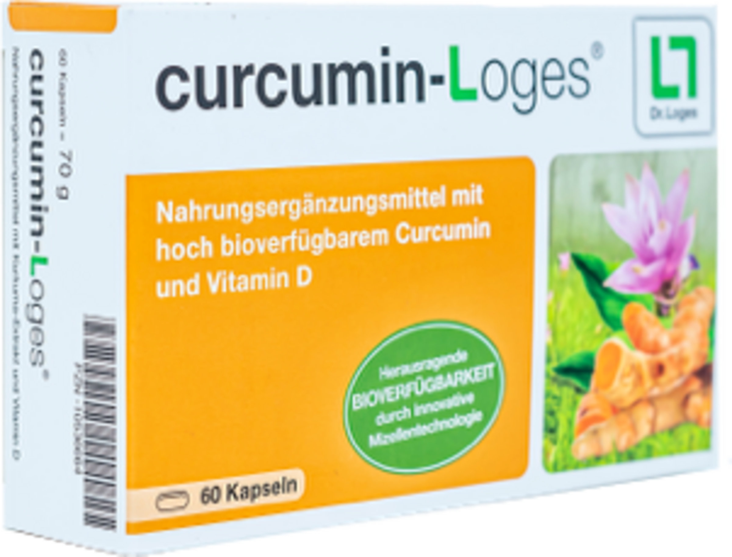 كبسولات curcumin-Loges 3