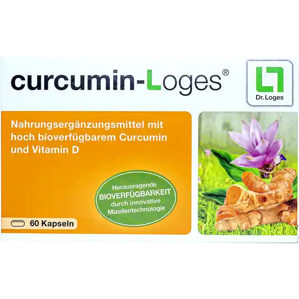 كبسولات curcumin-Loges