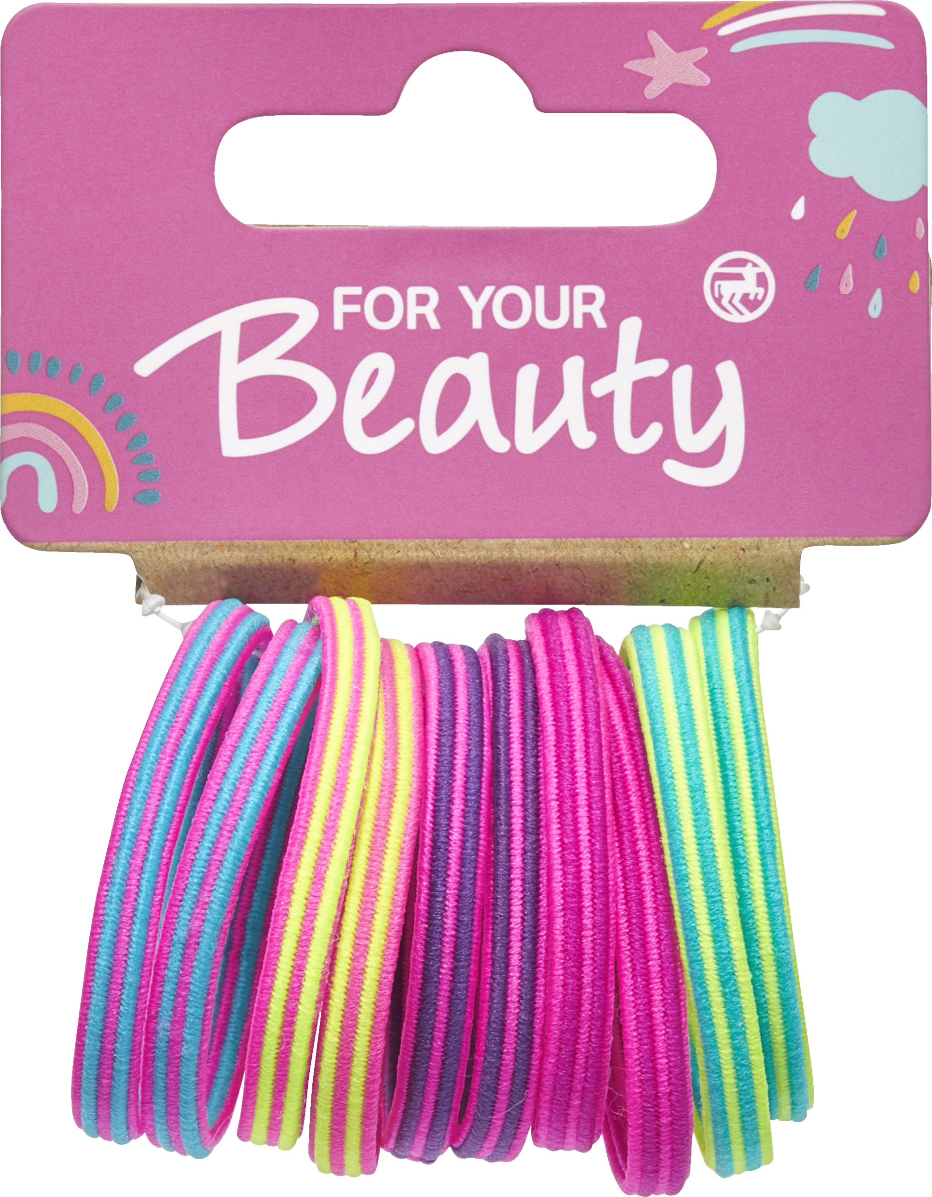 FOR YOUR Beauty Haargummi Bunt