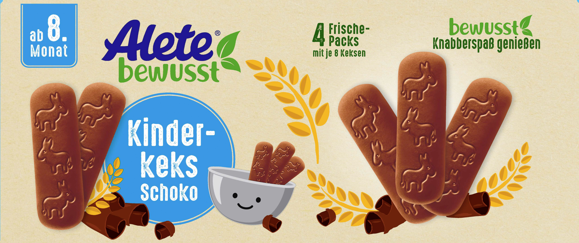 Alete bewusst Alete bewusst Kinderkeks Schoko 180g