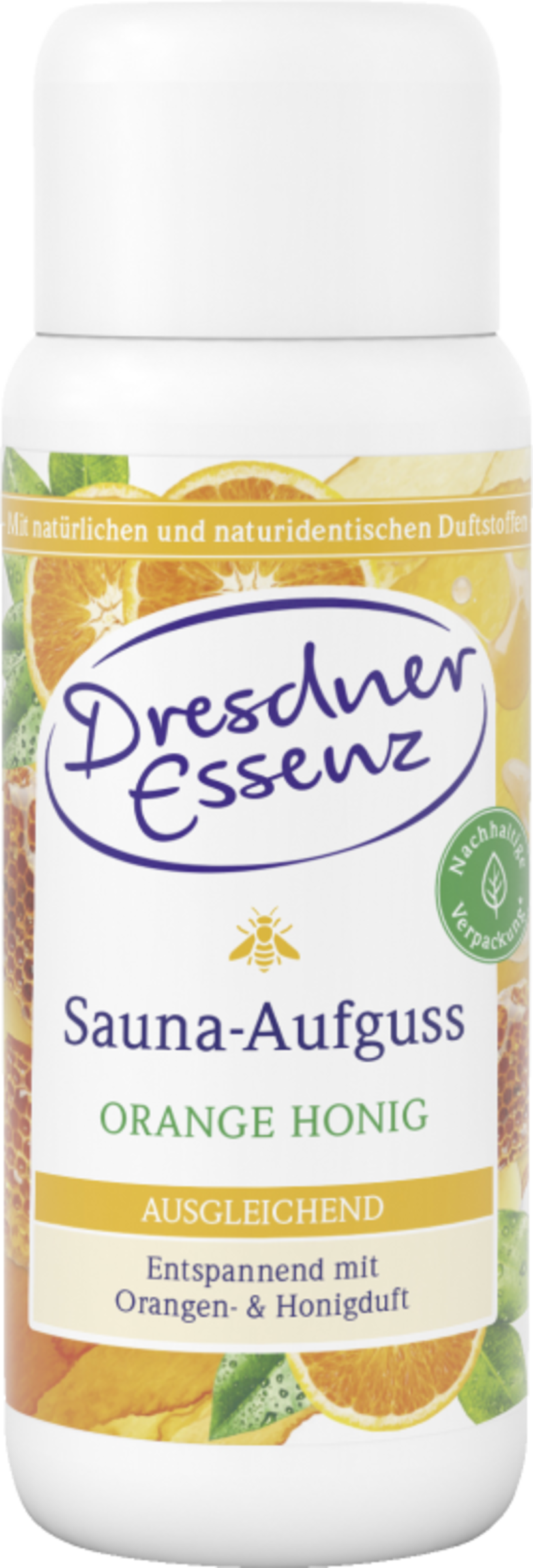 Dresdner Essenz Sauna Aufguss Orange Honig