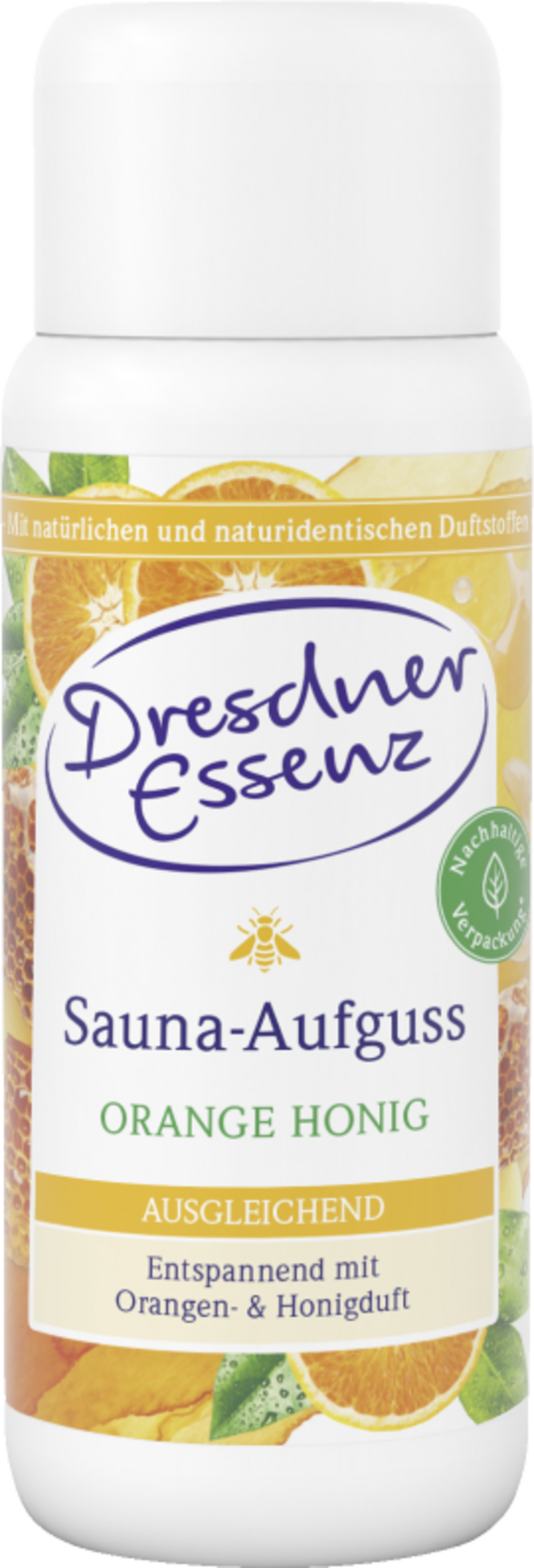 Dresdner Essenz Sauna Aufguss Orange Honig