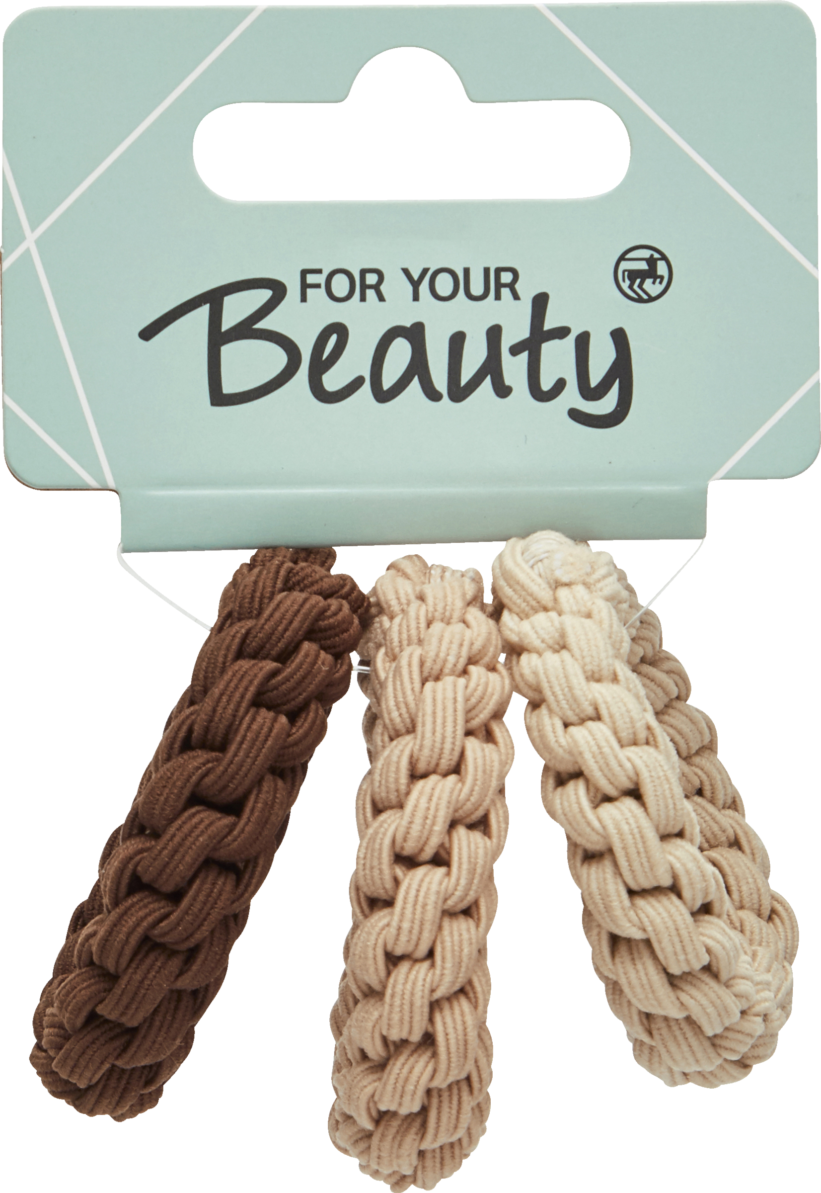 FOR YOUR Beauty 3 Zopfgummis farblich sortiert