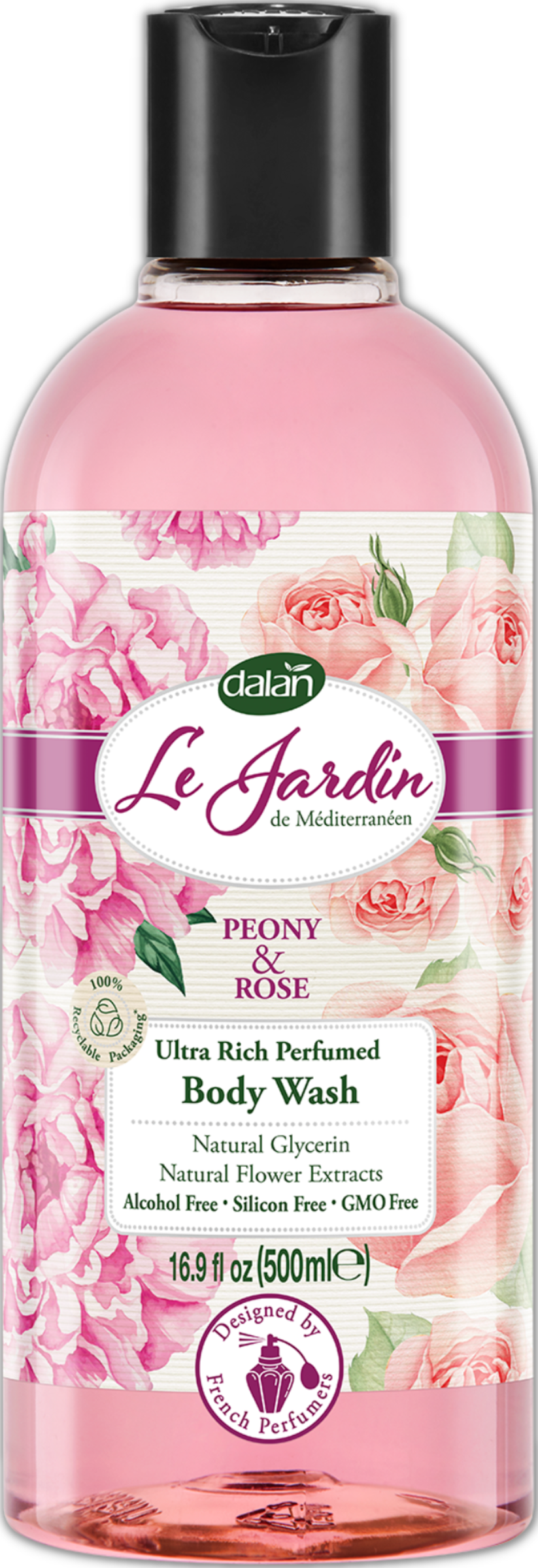 dalan Le Jardin Duschgel Pfingstrose & Rose