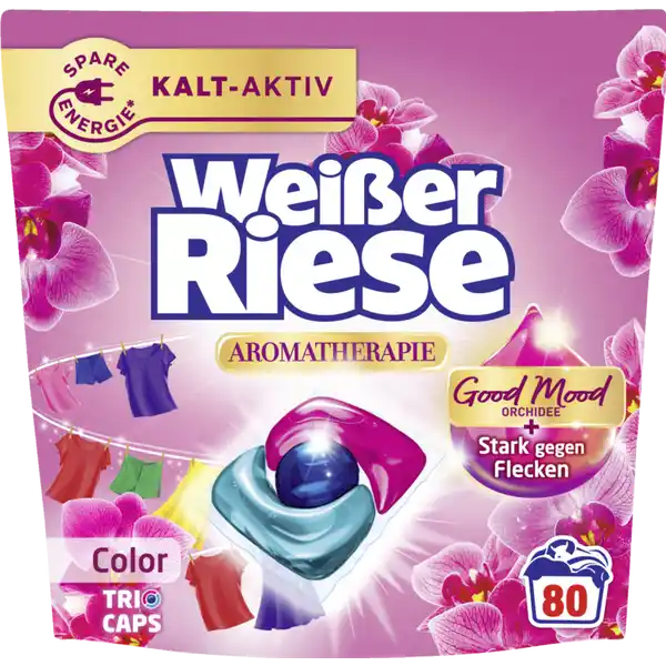 Trio-Caps Color Orchidee Aromatherapie Good Mood 80WL