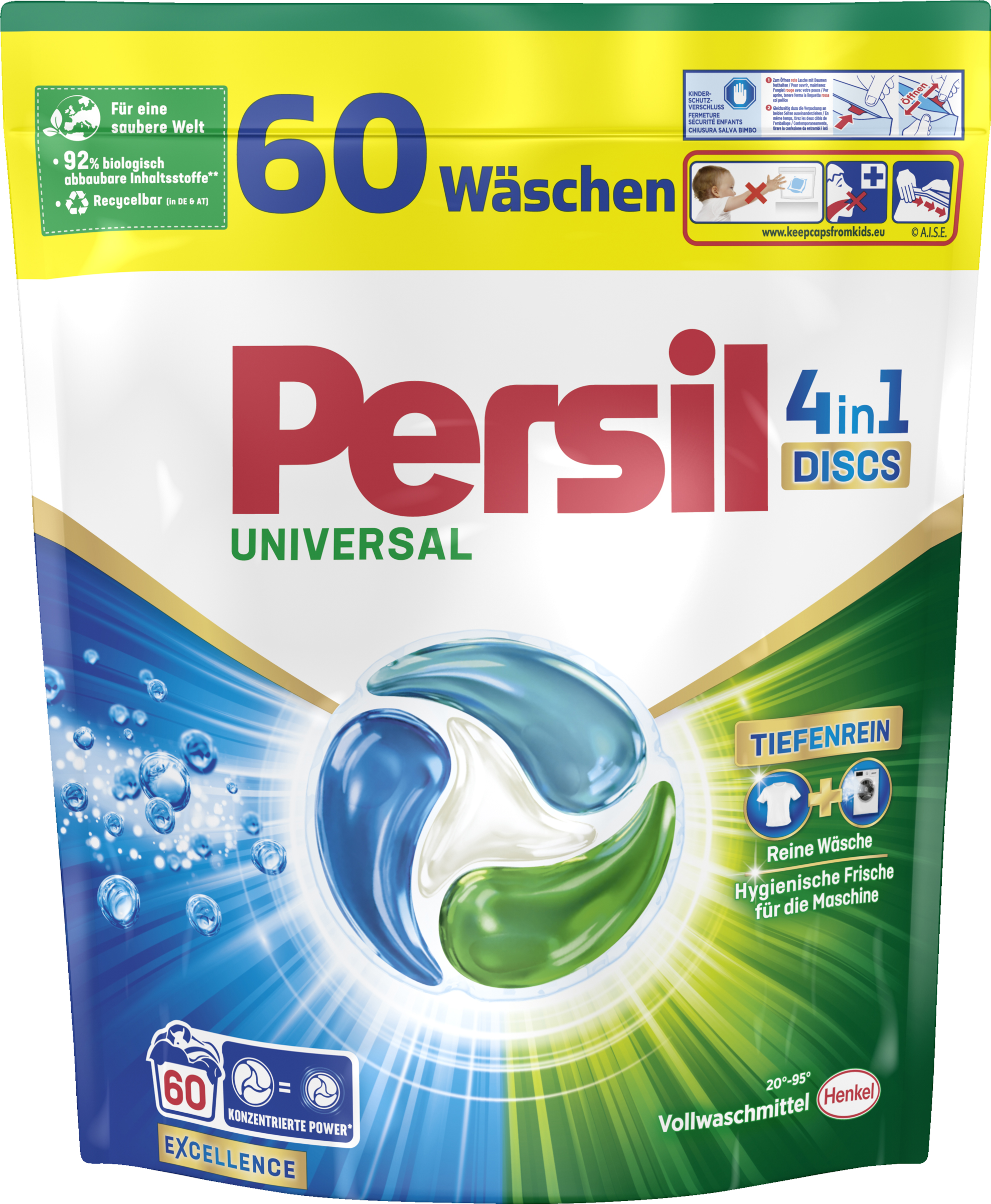 4in1 Vollwaschmittel Discs 60 WL