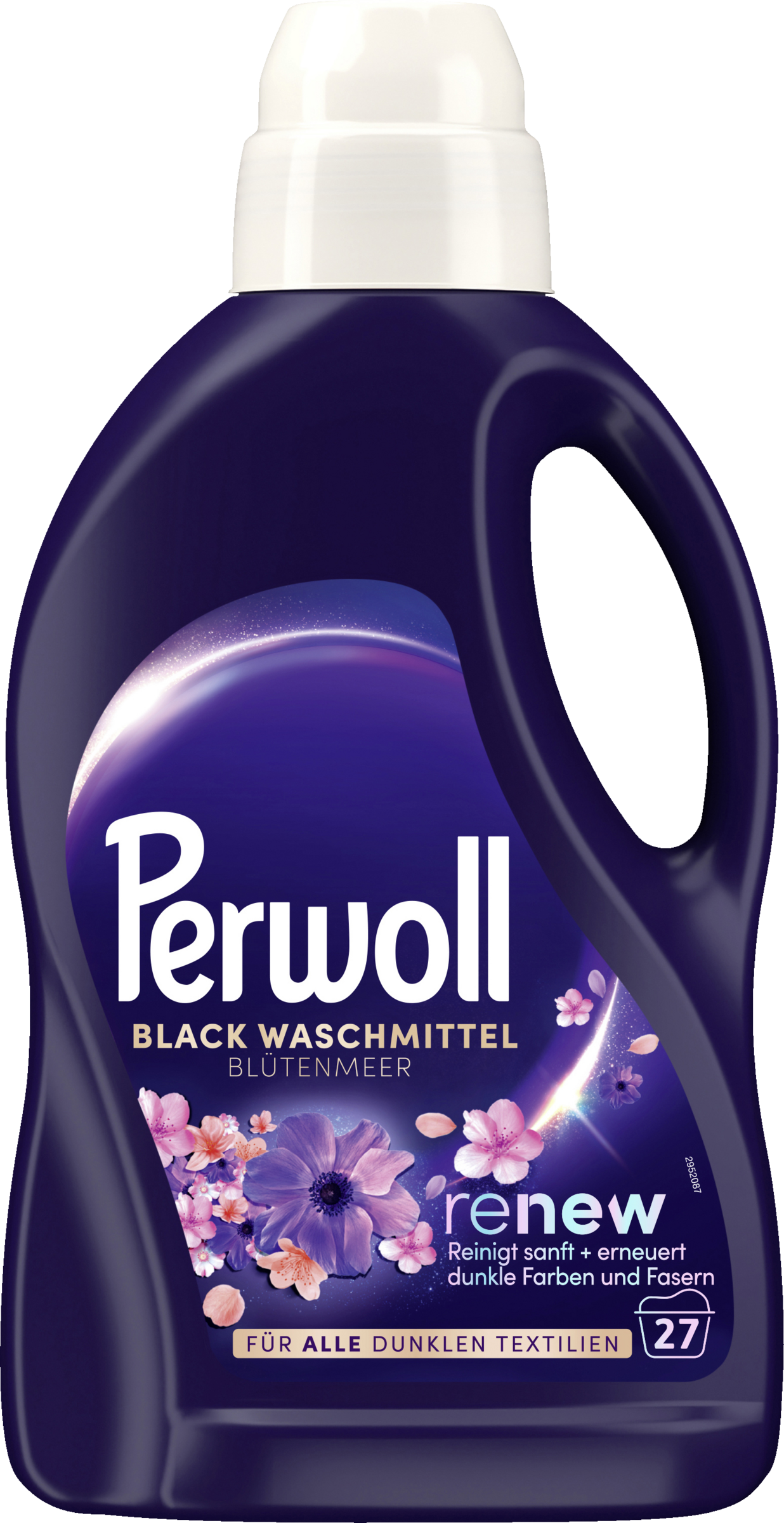 Perwoll Renew Black Waschmittel Flüssig Blütenmeer 27 WL