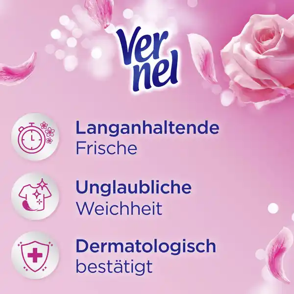Vernel Weichspüler Wildrose 39 WL online kaufen | rossmann.de