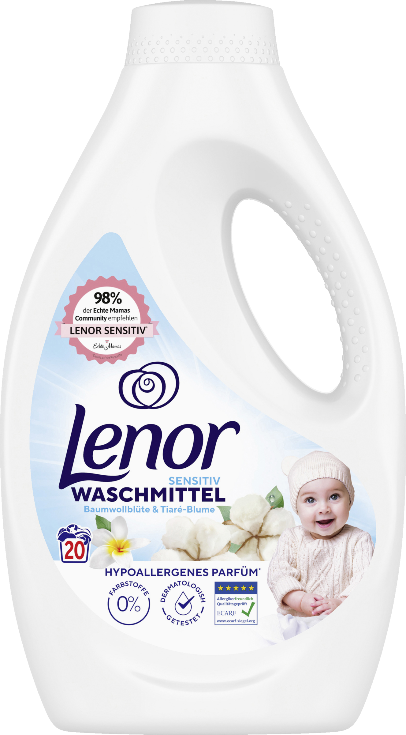 Sensitiv Vollwaschmittel Flüssig 20WL