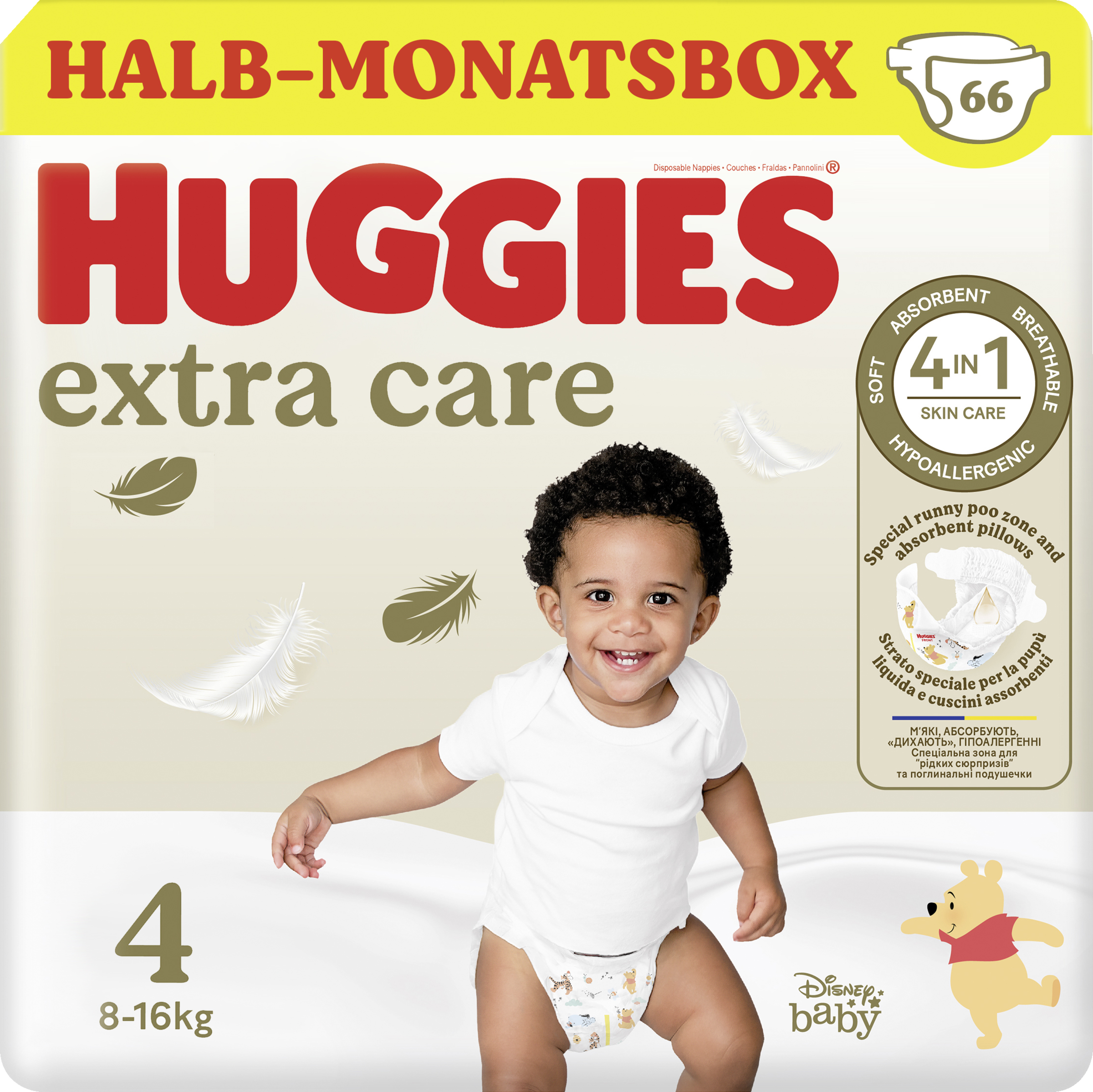 Huggies Extra Care Windeln mit Disney-Design Größe 4