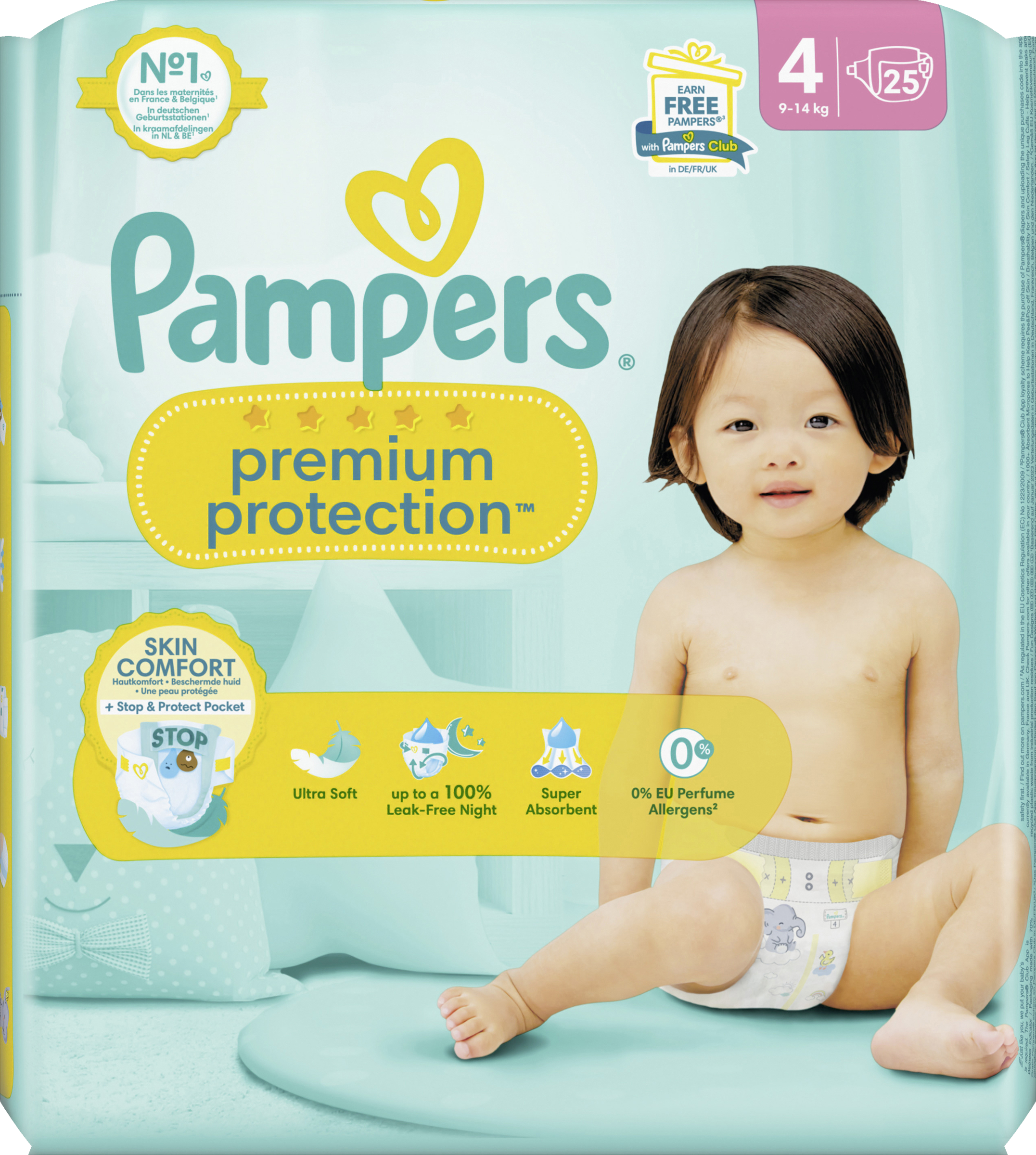 premium protection Windeln Gr.4 (9-14kg)