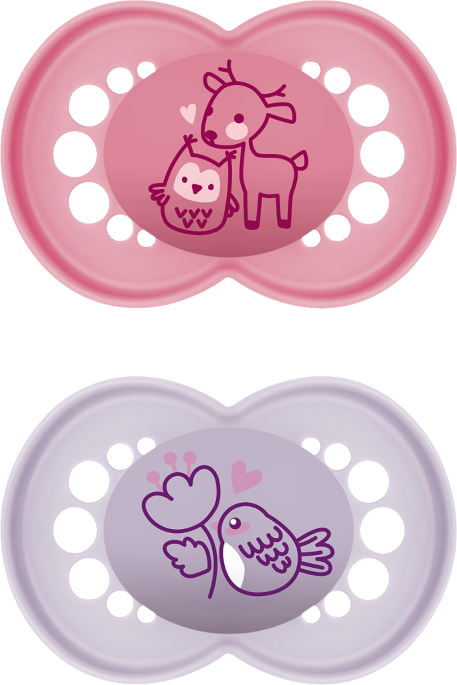 Mam Original Schnuller Set 16+ - Winter Limited Edition 2er Pack Silikon