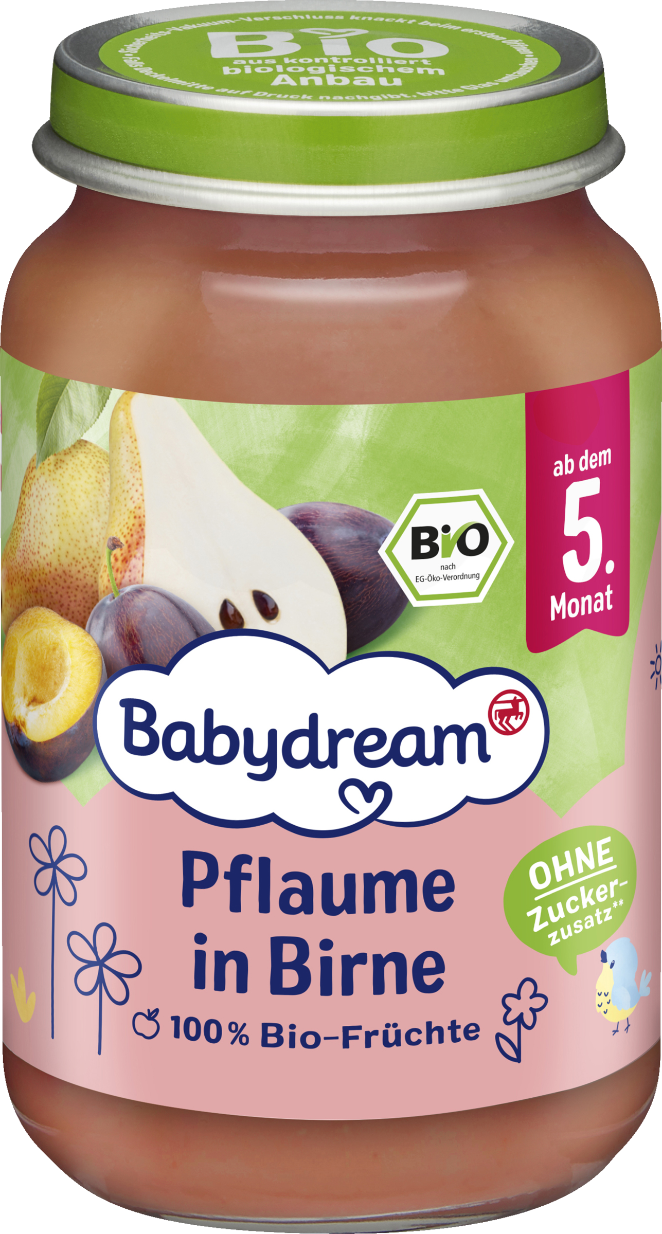 Babydream Bio Pflaume in Birne