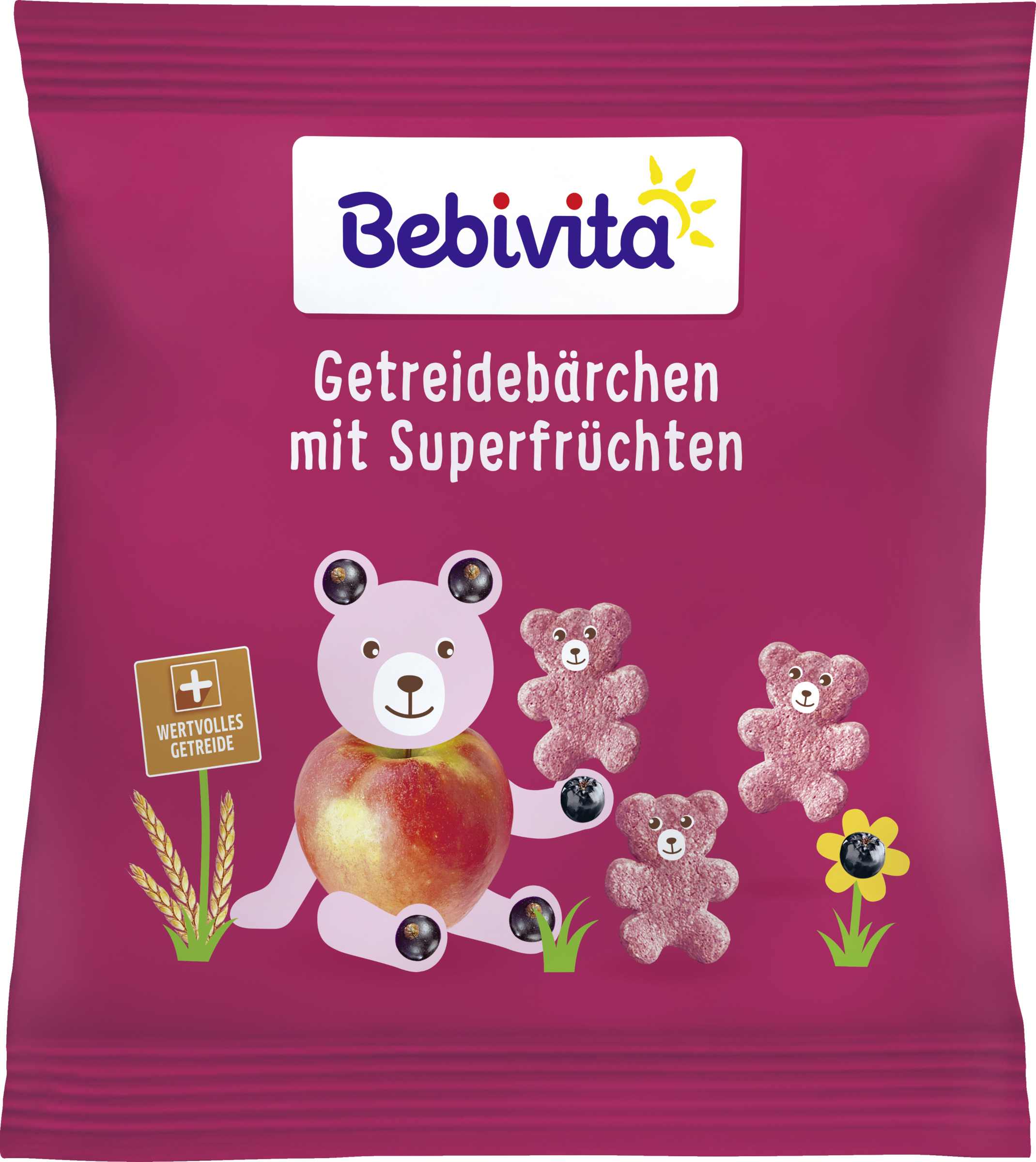 Bebivita Getreide-Bärchen mit Superfrüchten