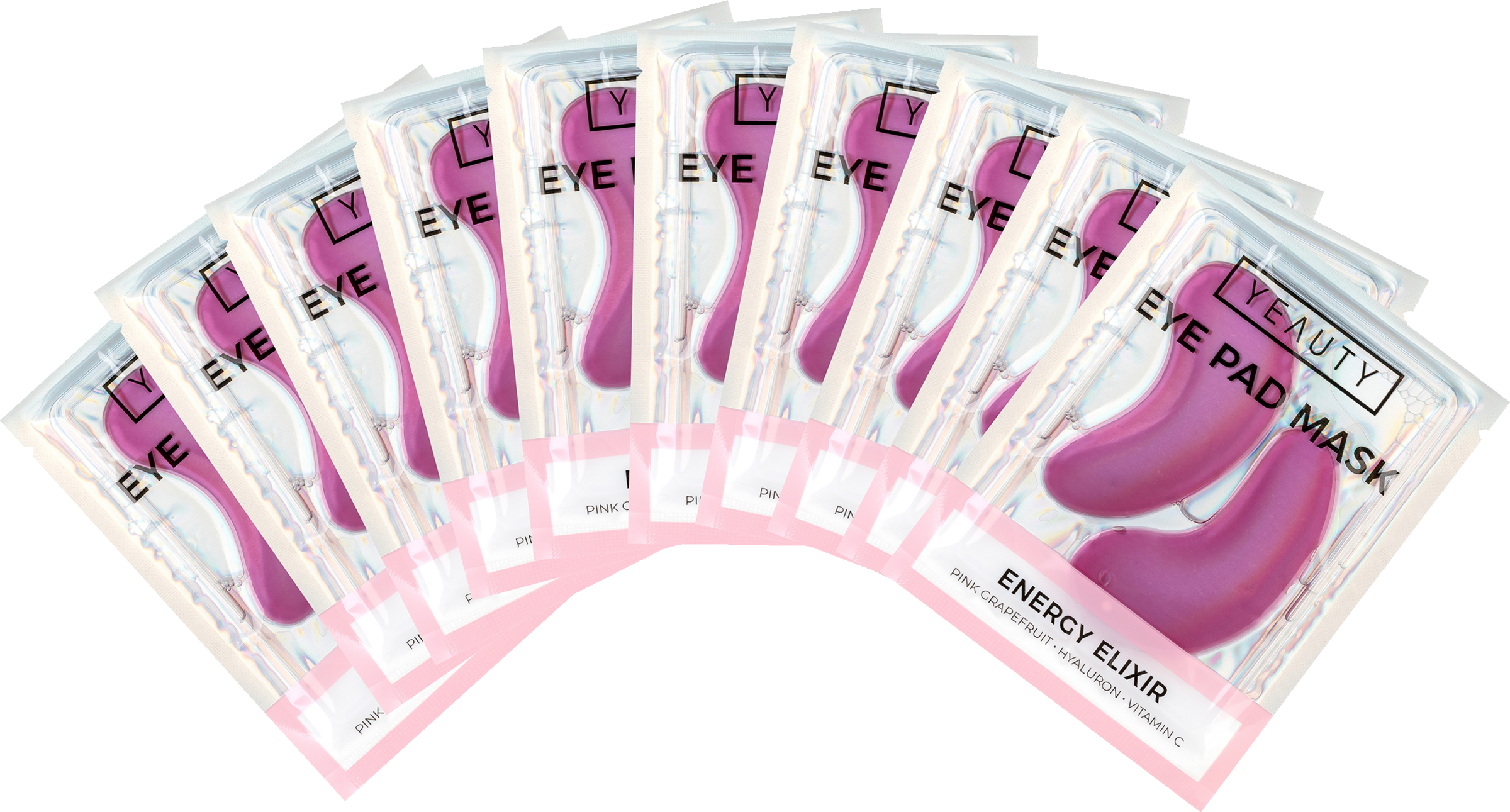 YEAUTY Vorteilspack Eye Pad Mask Energy Elixir