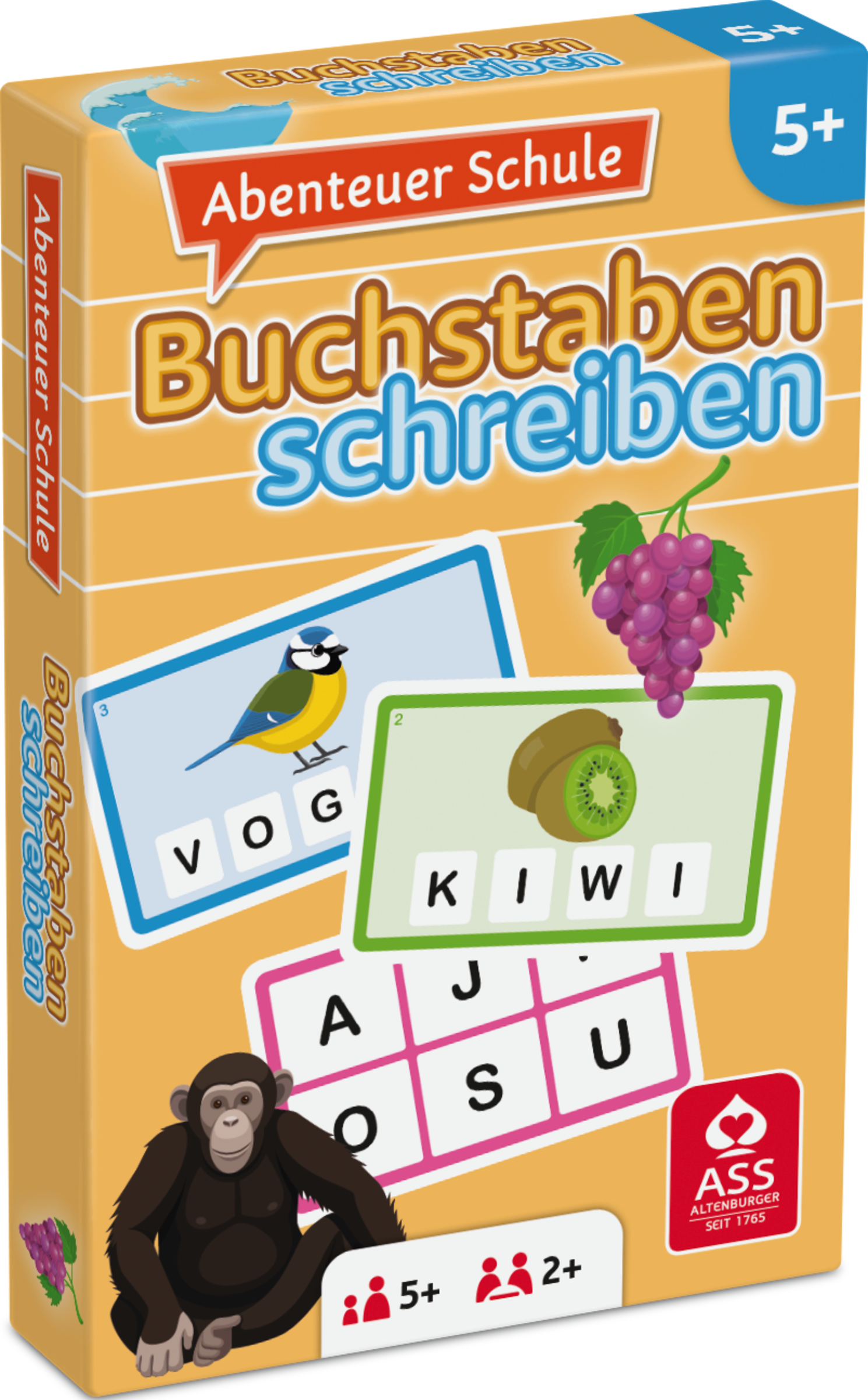 ASS Abenteuer Schule Buchstaben Schreiben