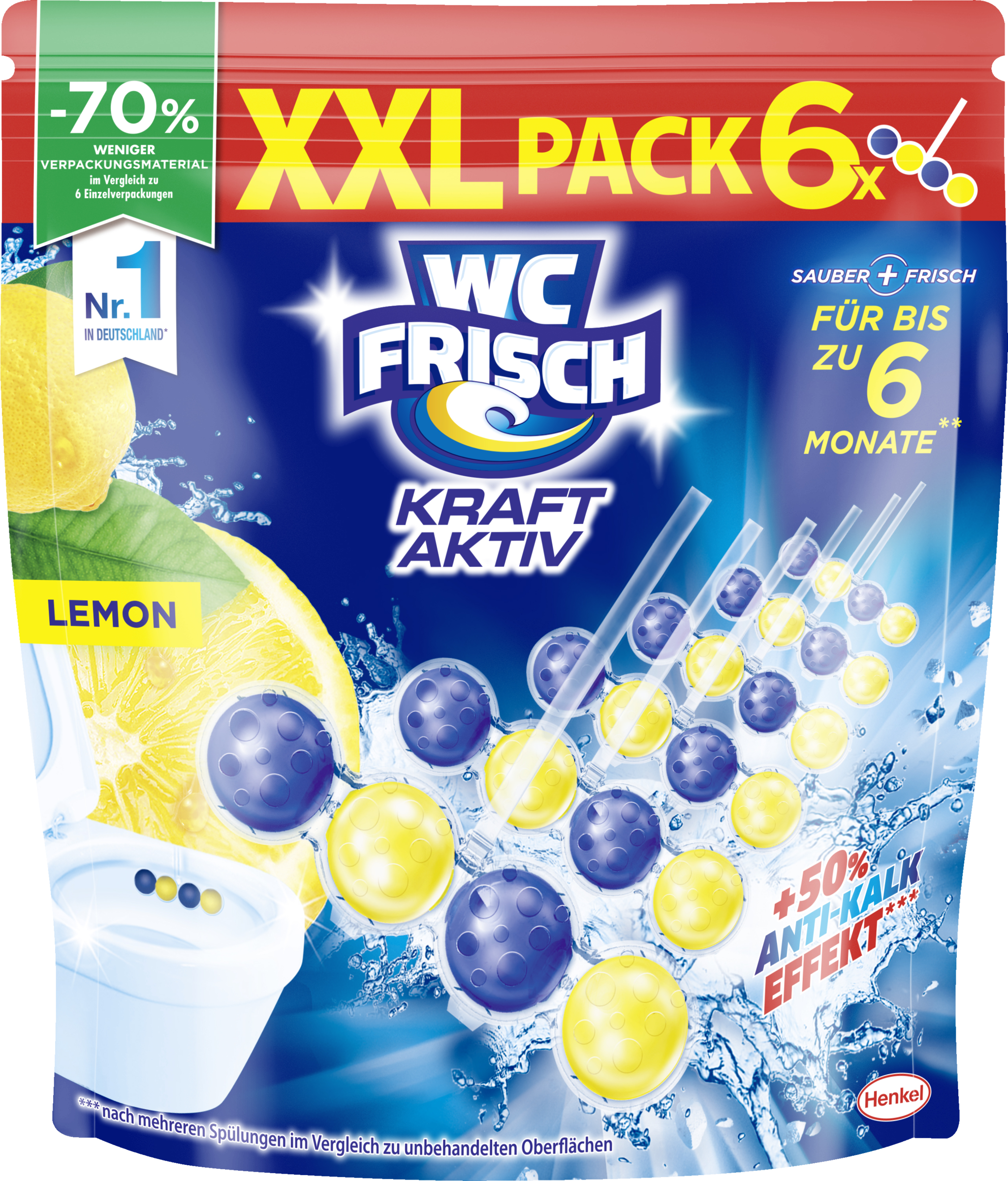 Kraft Aktiv Duftspüler Lemon