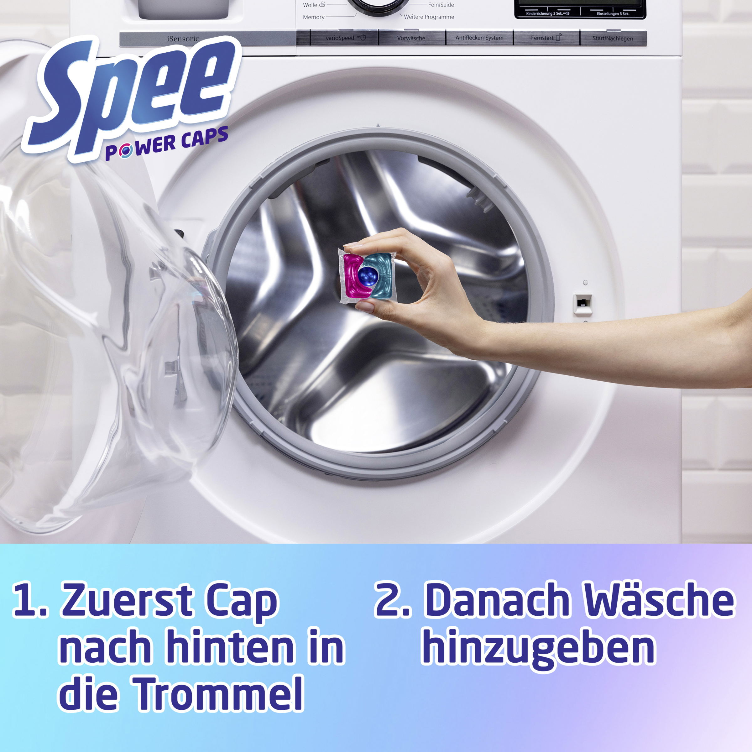 Spee Megaperls Color Waschpulver (19 Waschladungen), Colorwaschmittel