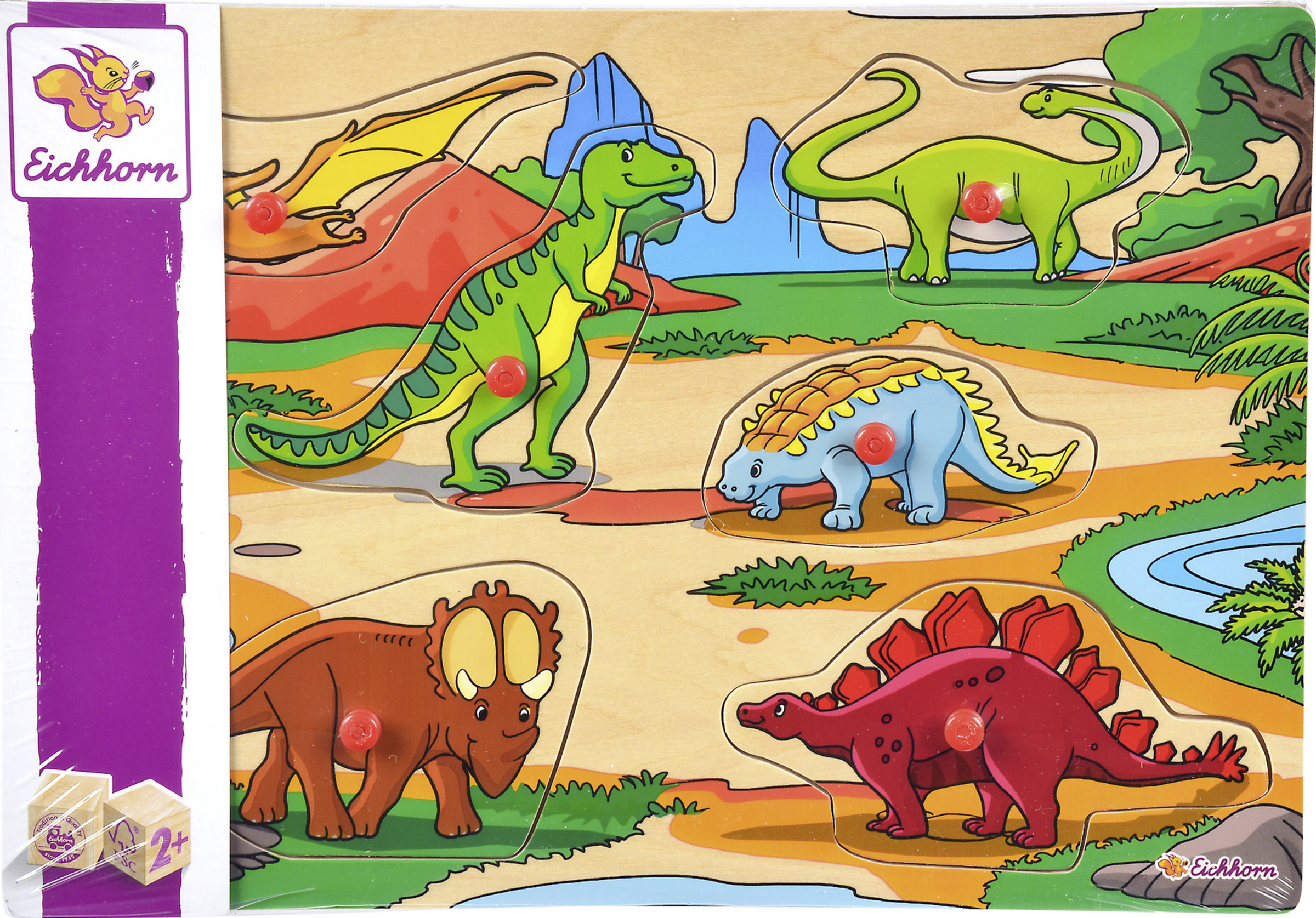 Eichhorn Figuren-Steckpuzzle