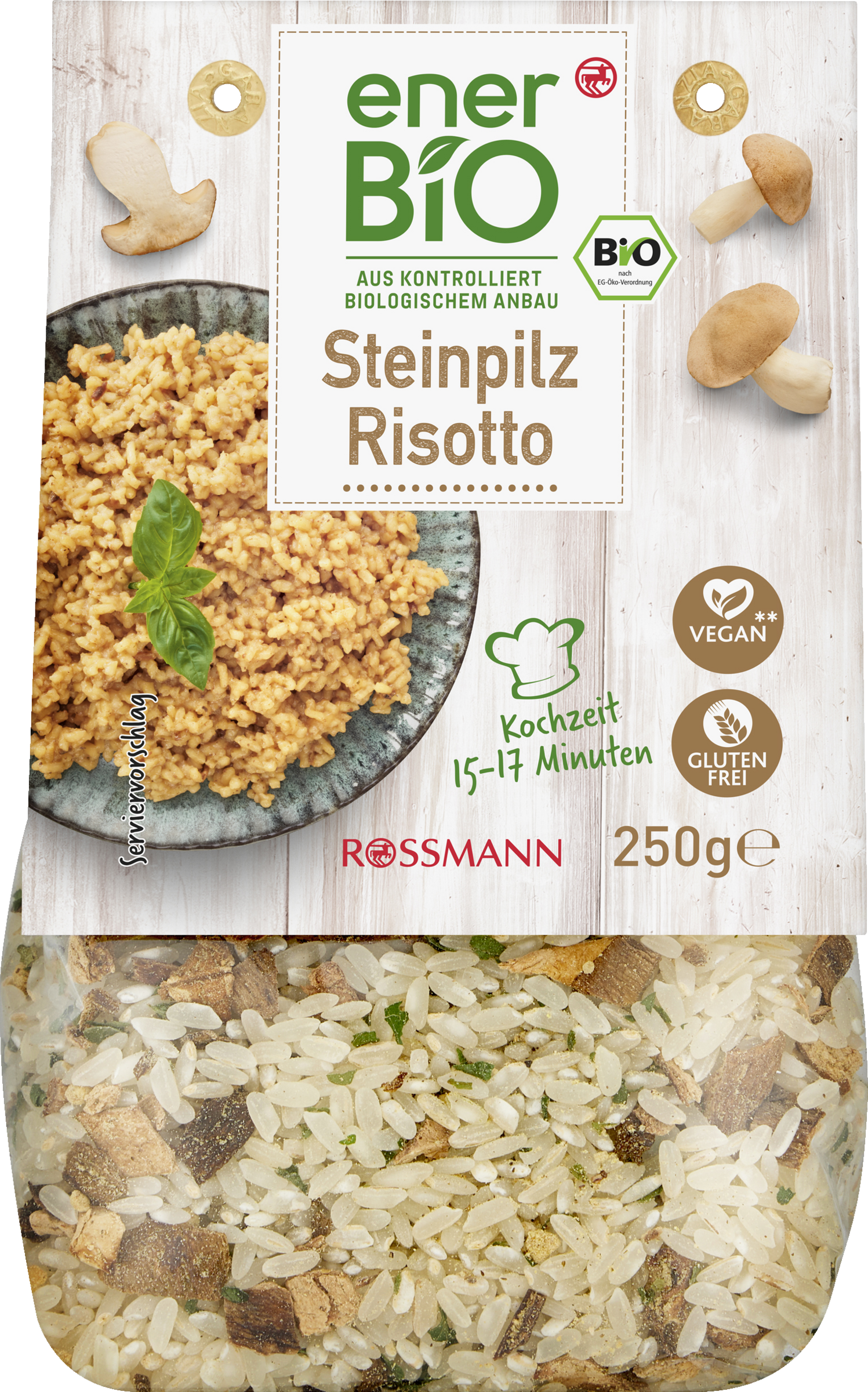 enerBiO Steinpilz Risotto
