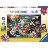 Puzzle Tiere im Weltall
