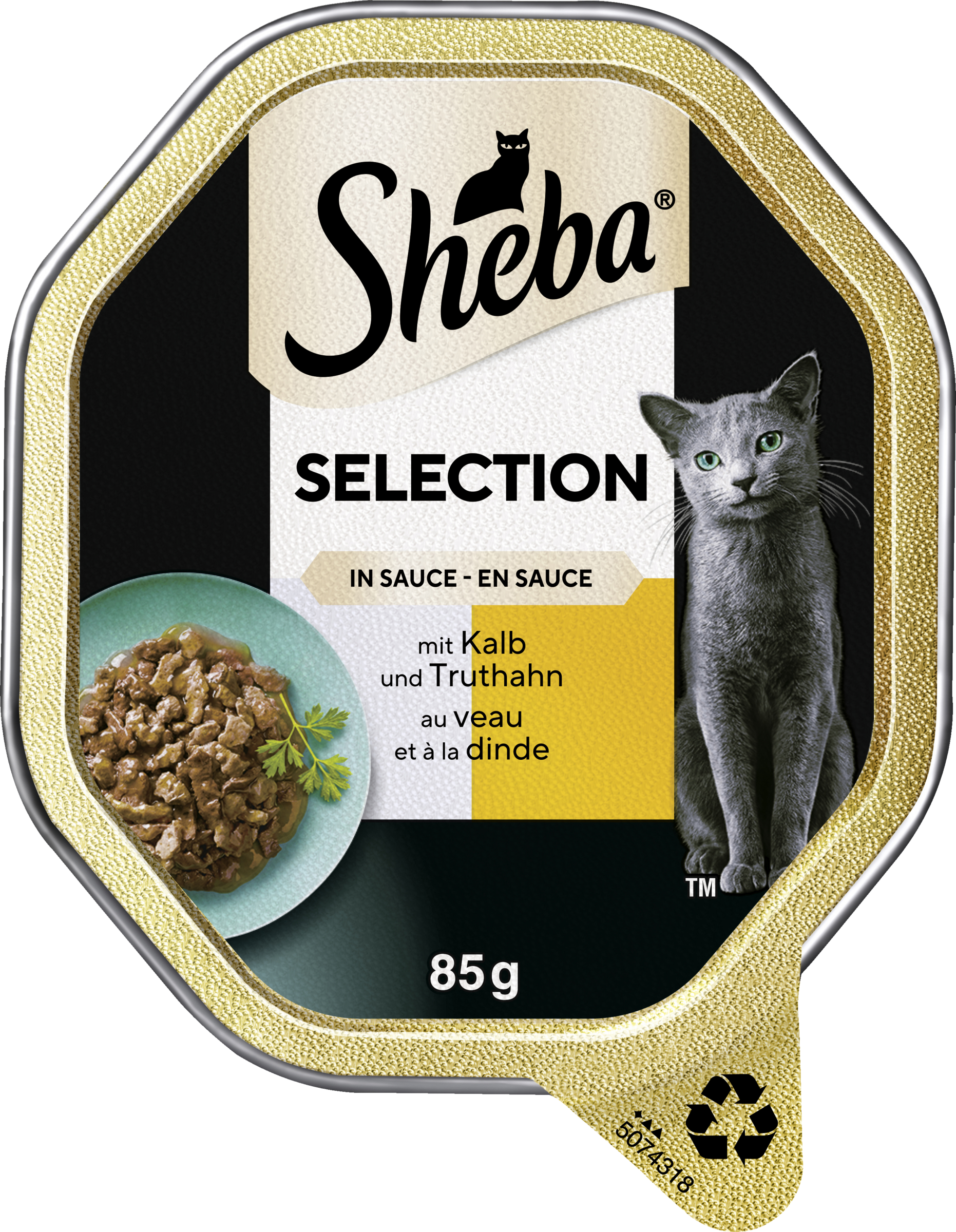 Sheba Selection in Sauce mit Kalb & Truthahn in Sauce