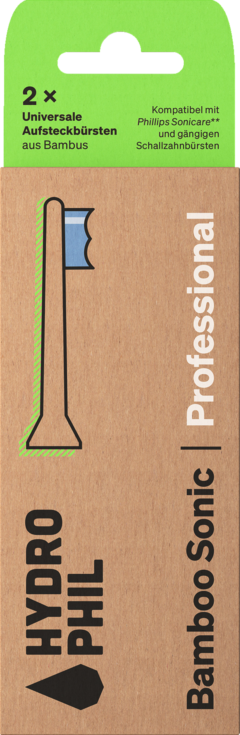 رؤوس استبدال Bamboo Sonic Professional Universal متوسطة